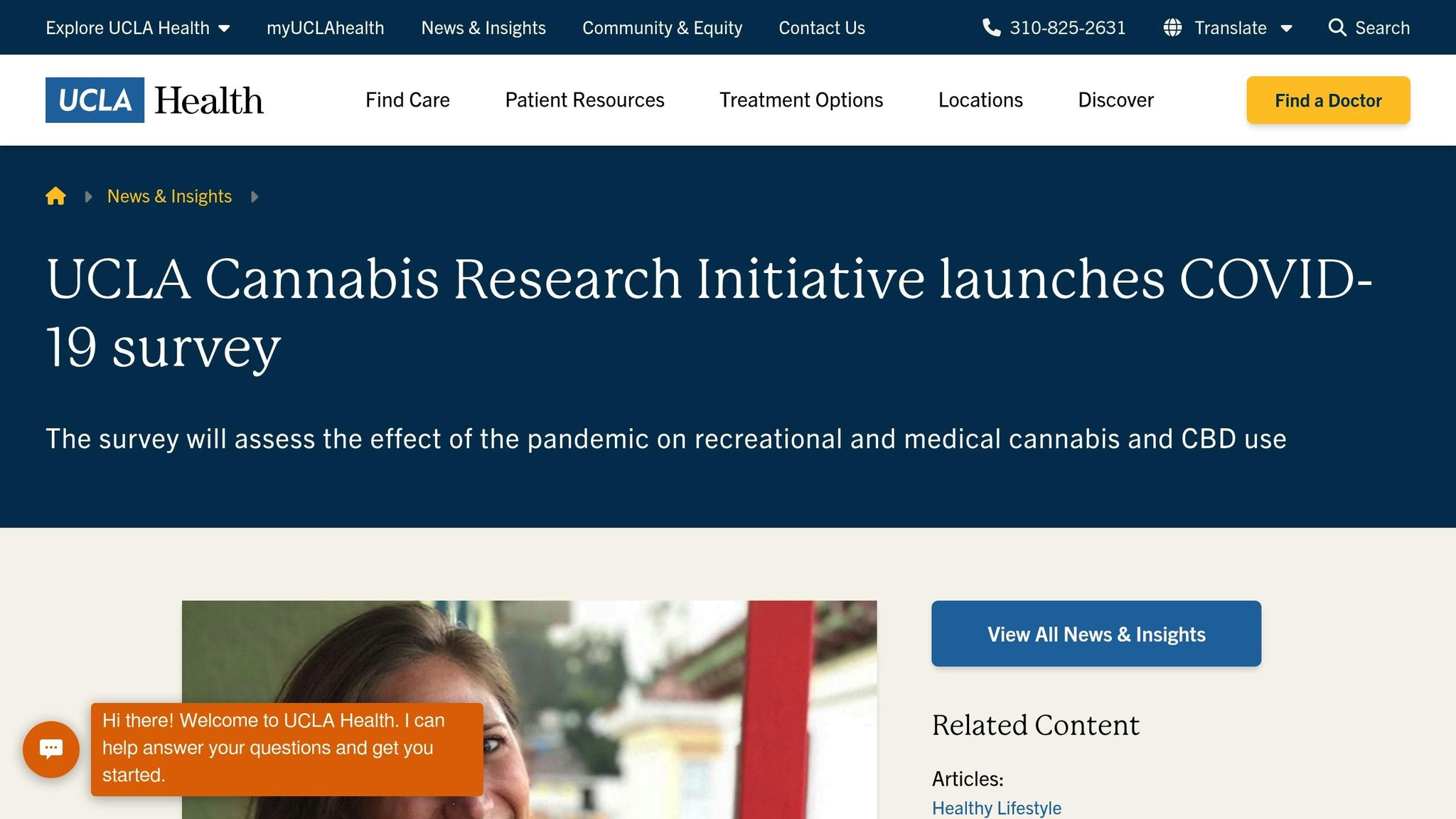 UCLA Health Cannabis Research Initiative