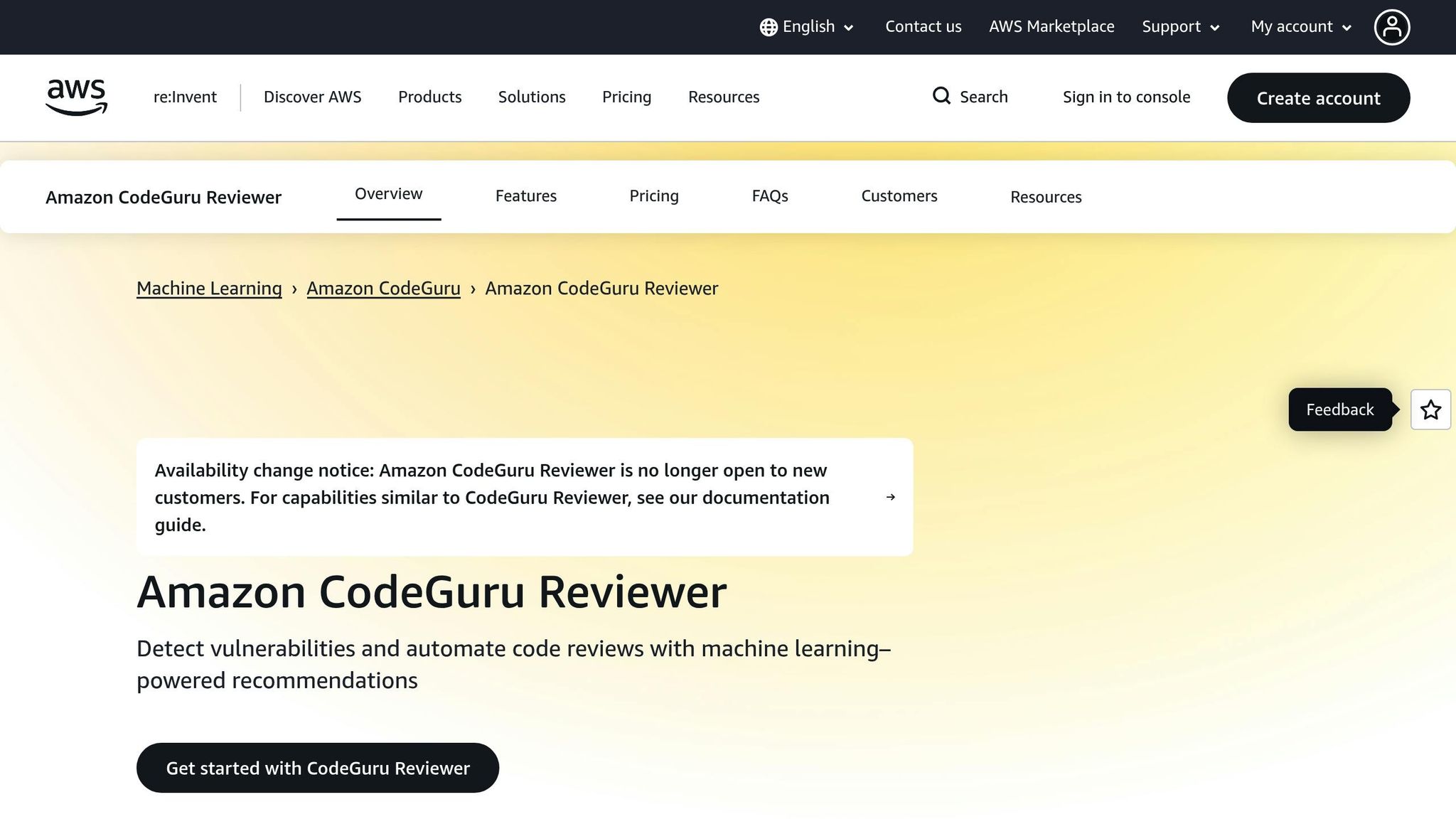 AWS CodeGuru