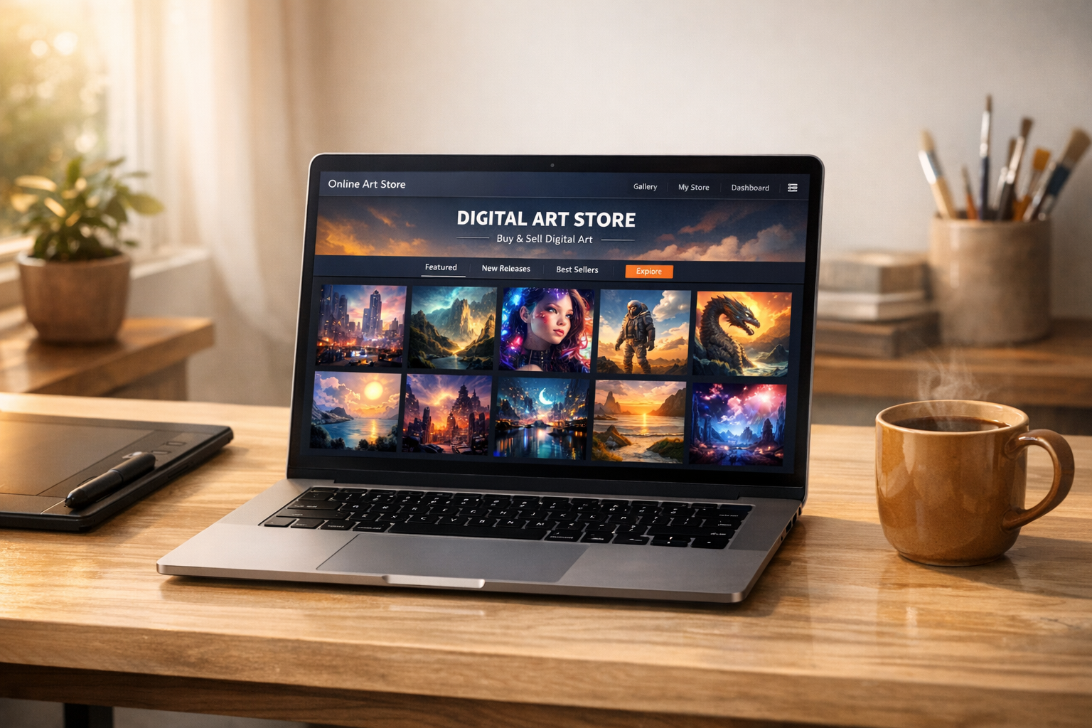 Digital Art Storefronts: The New Revenue Stream for Artists