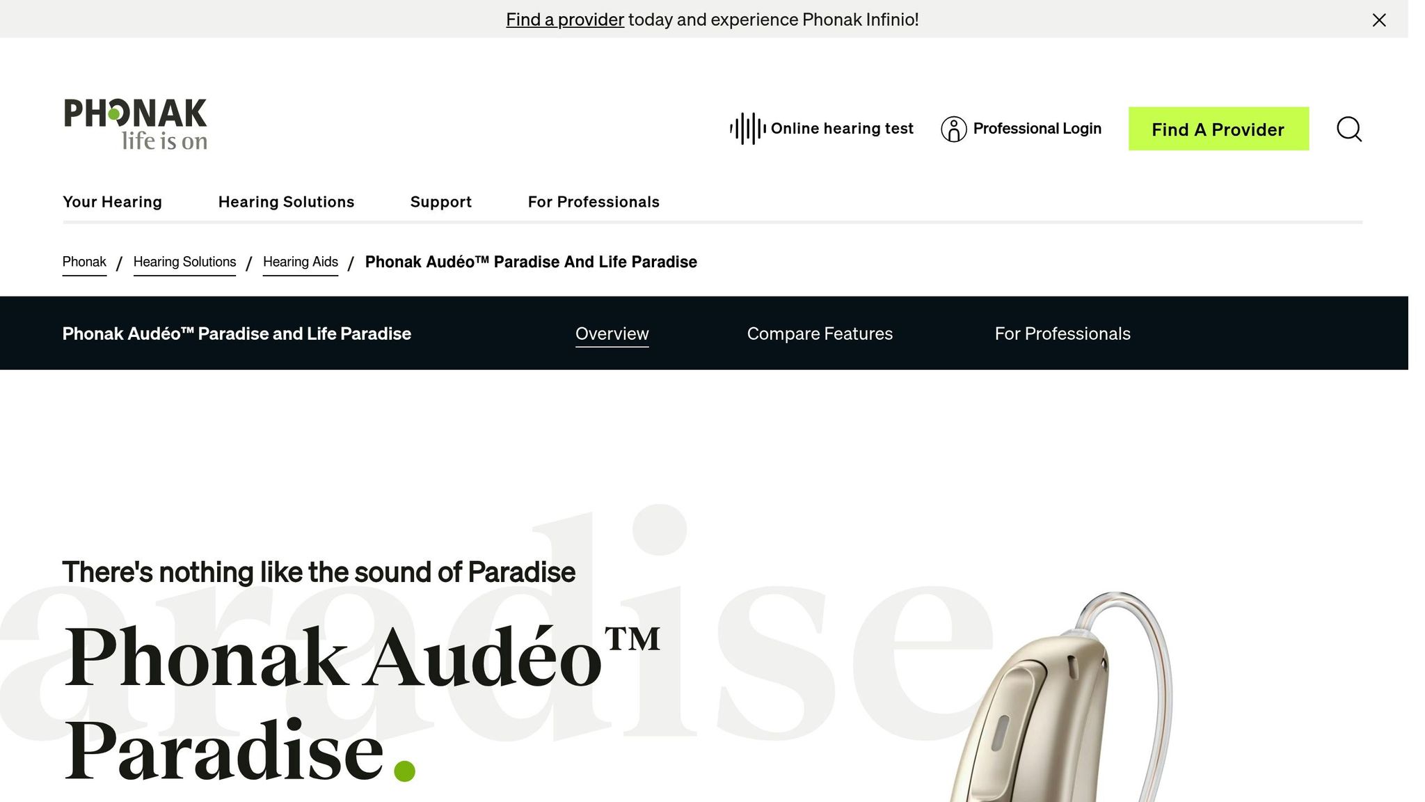 Phonak Paradise