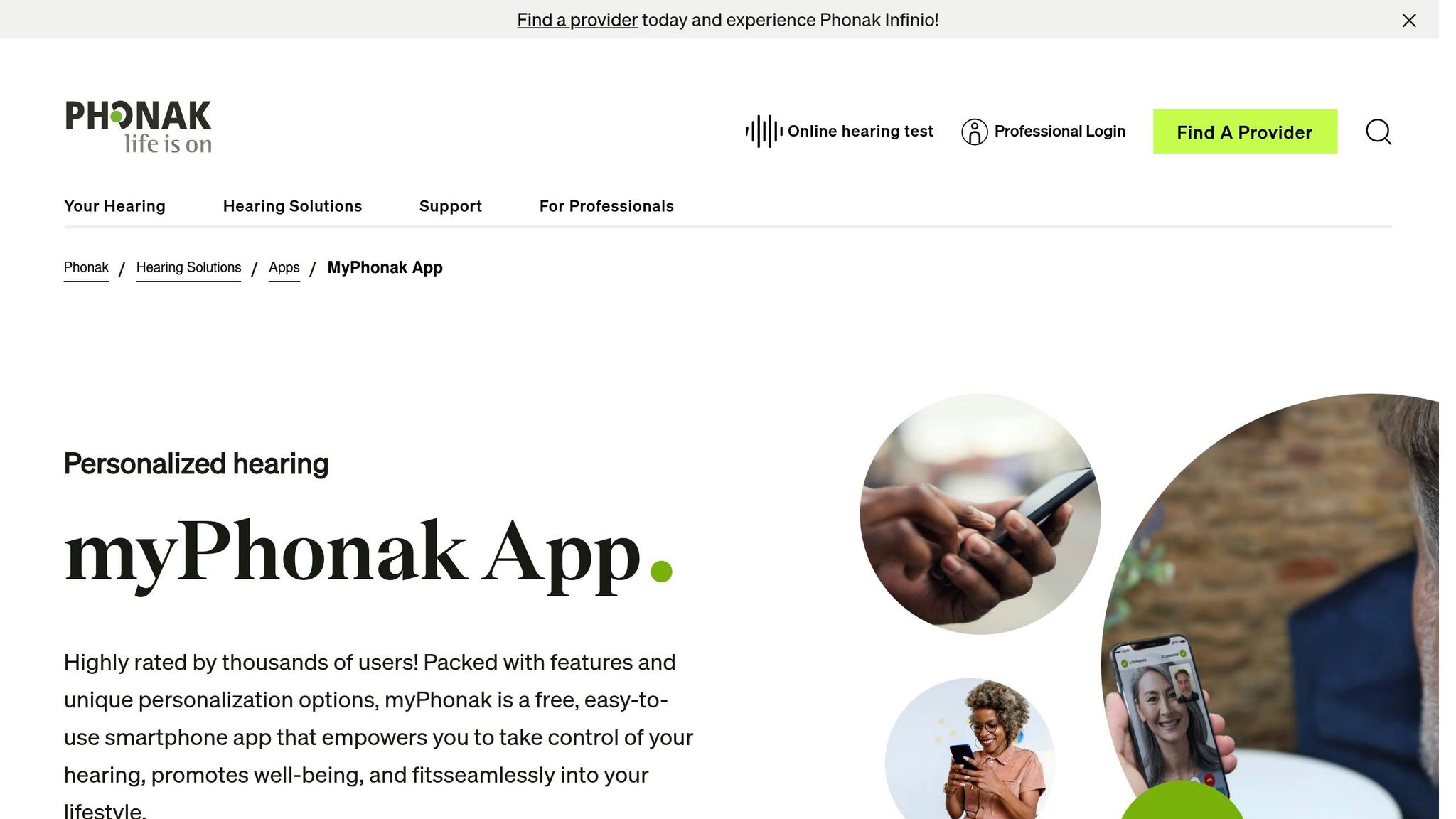 MyPhonak App