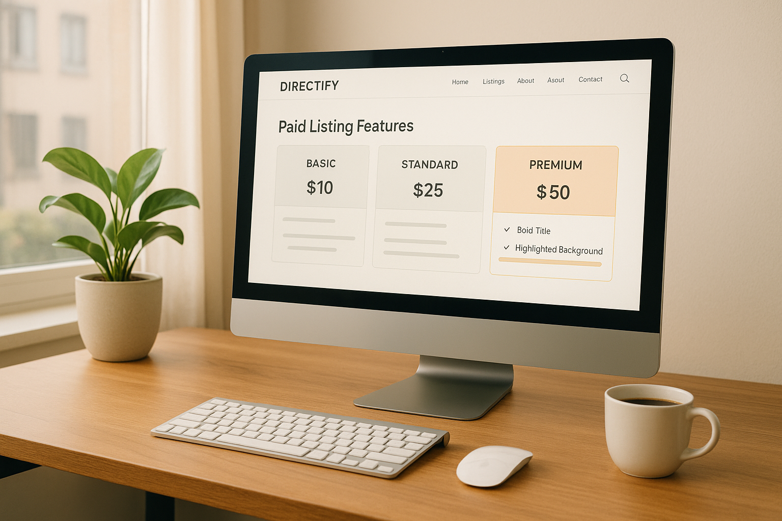 Customizing Paid Listing Features on Directify
