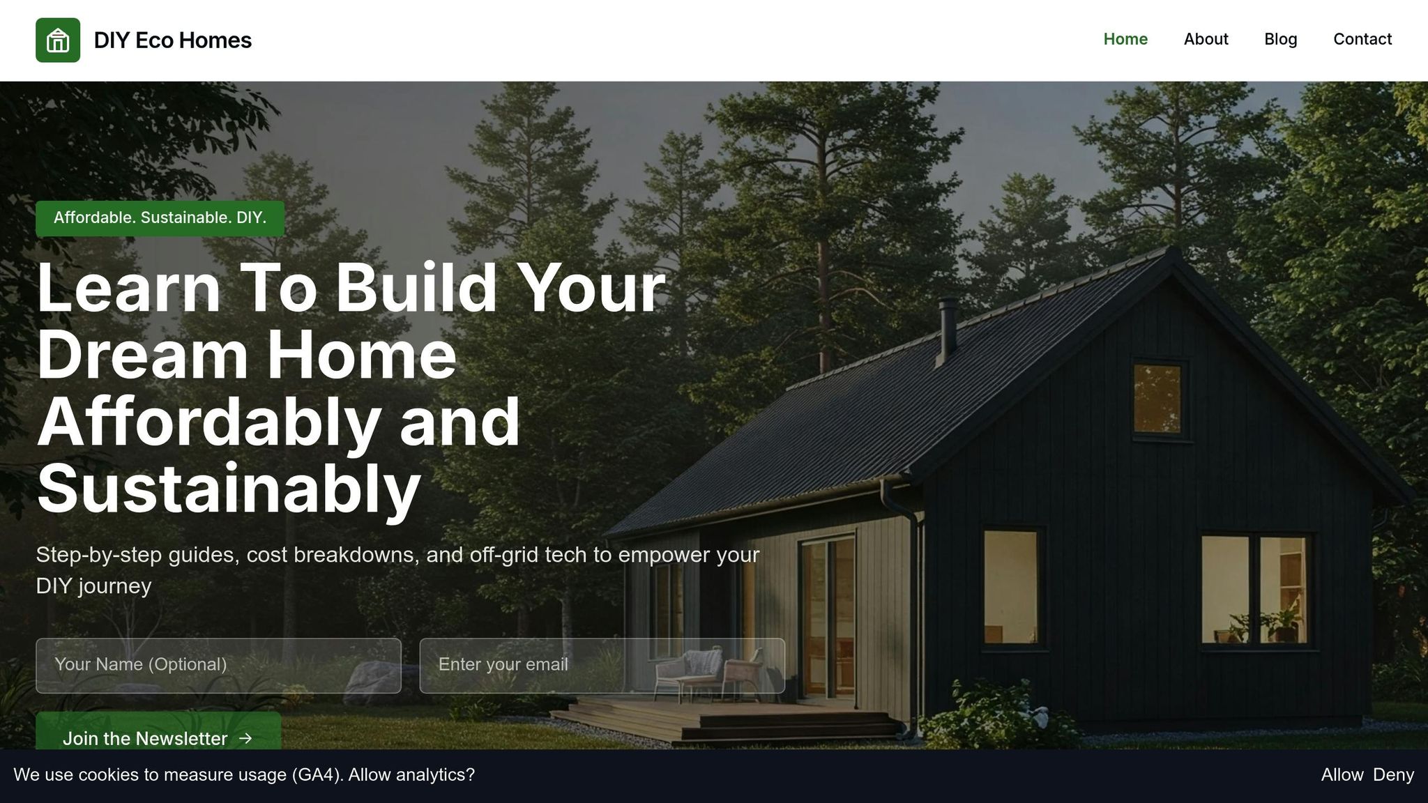 DIY Eco Homes roof insulation cost calculator and budget planning tools