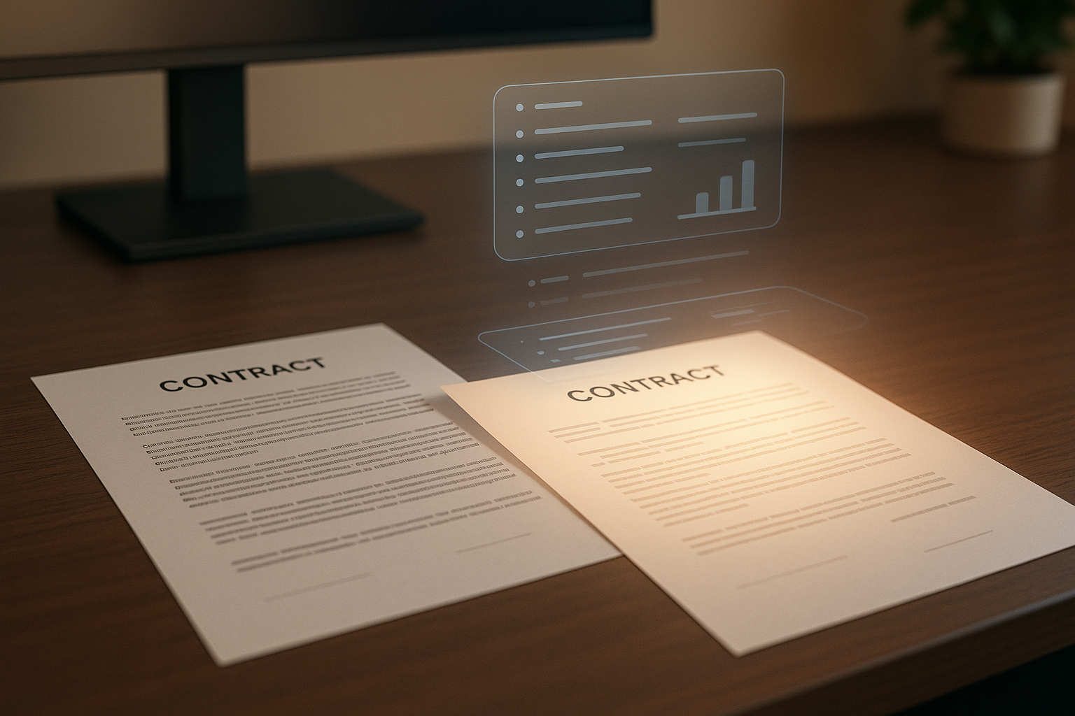 How to Compare Contract Versions with AI