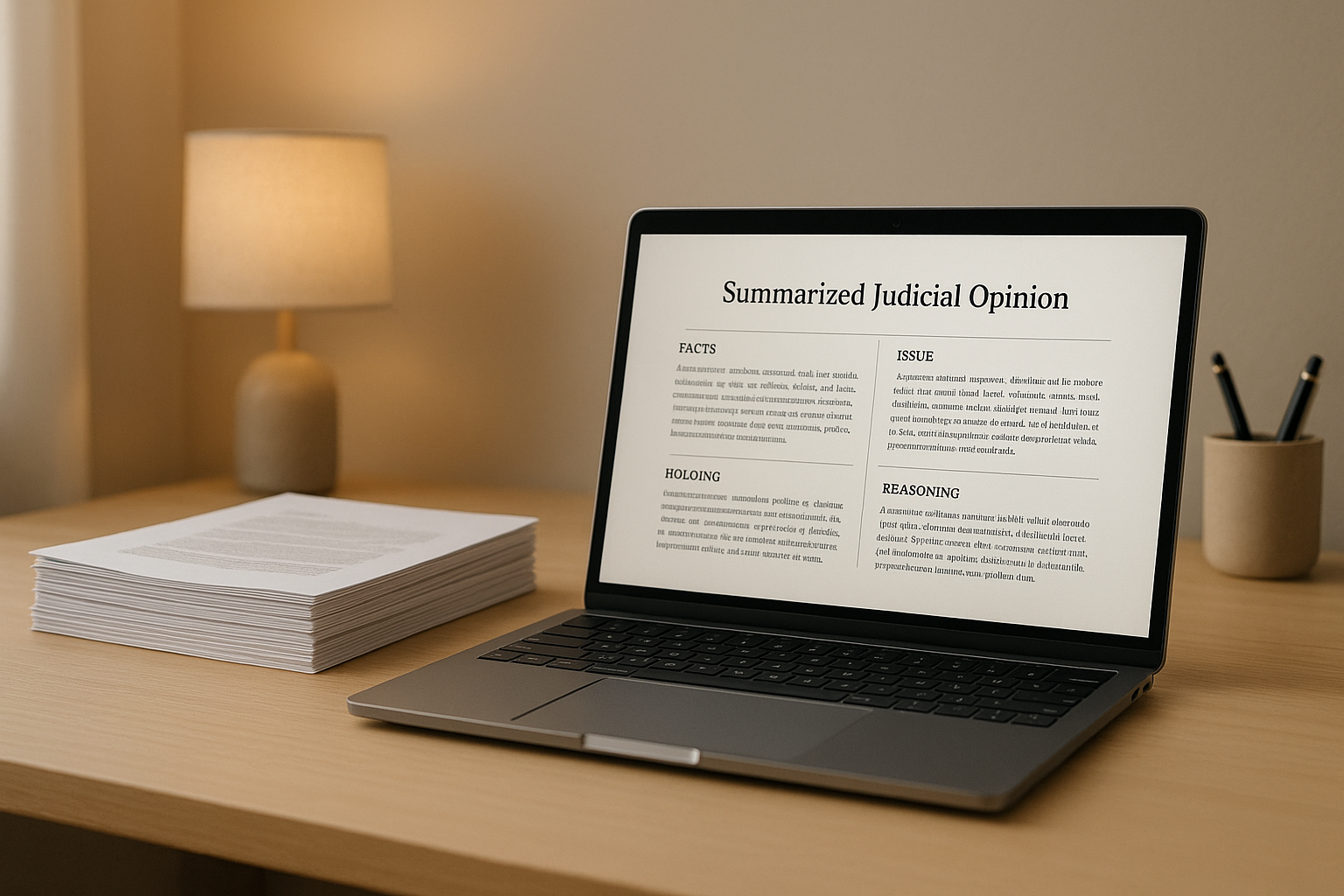 7 Tools for Summarizing Judicial Opinions