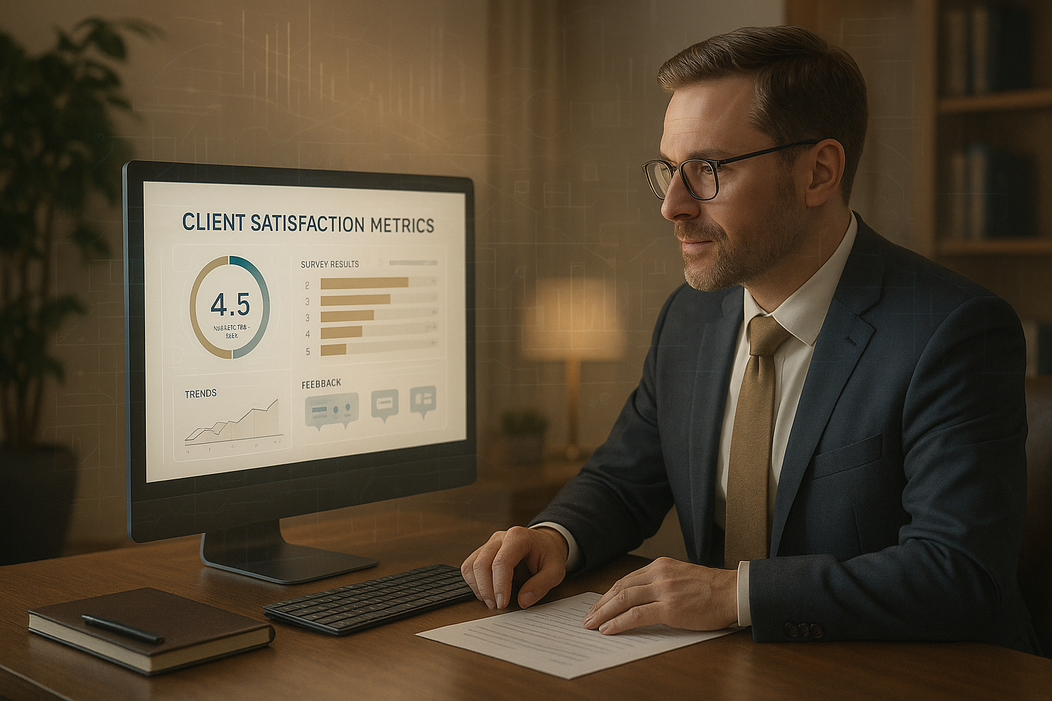 How AI Improves Client Satisfaction Metrics