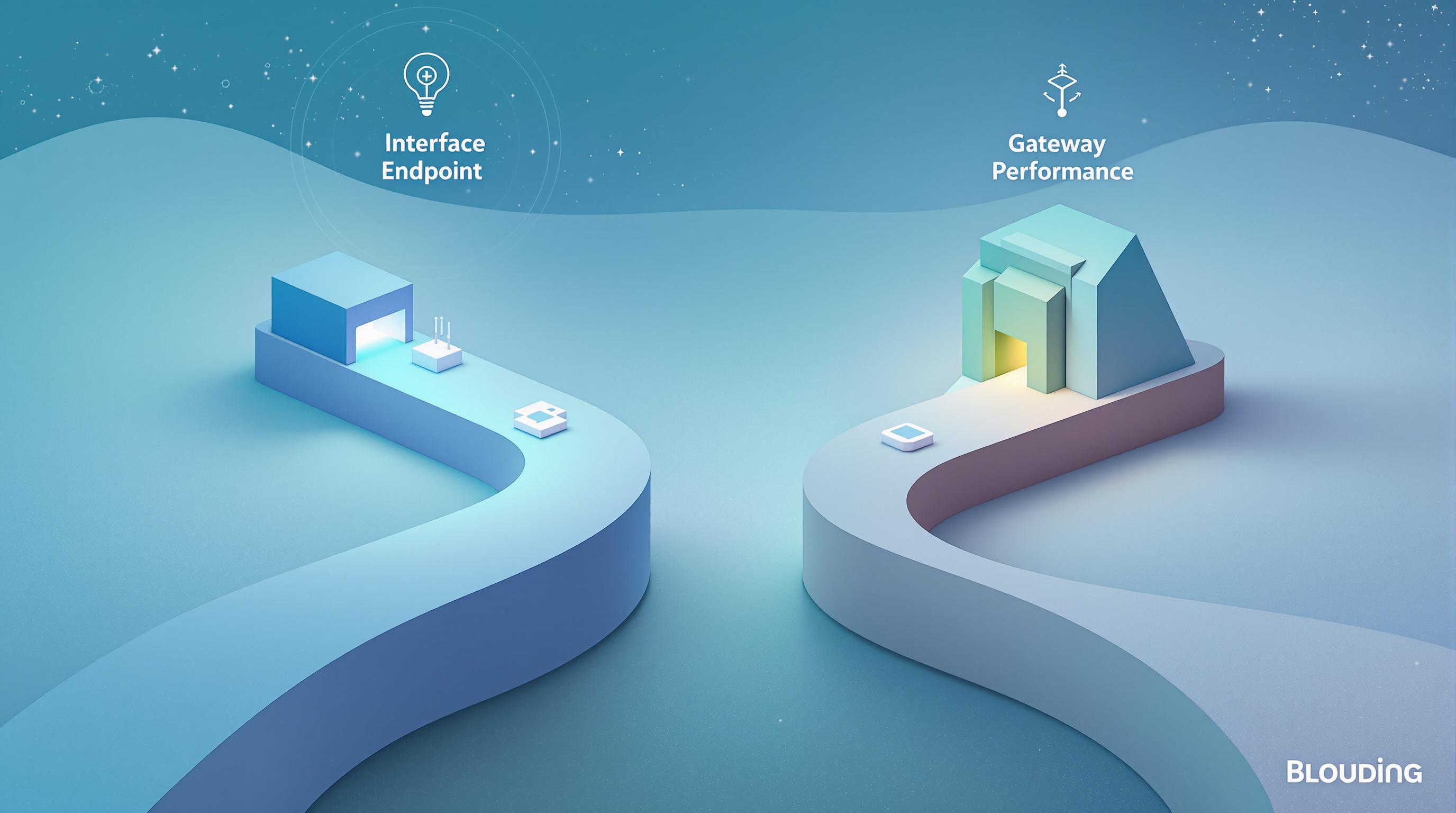 Diferencias: Endpoint de interfaz vs. Endpoint de gateway