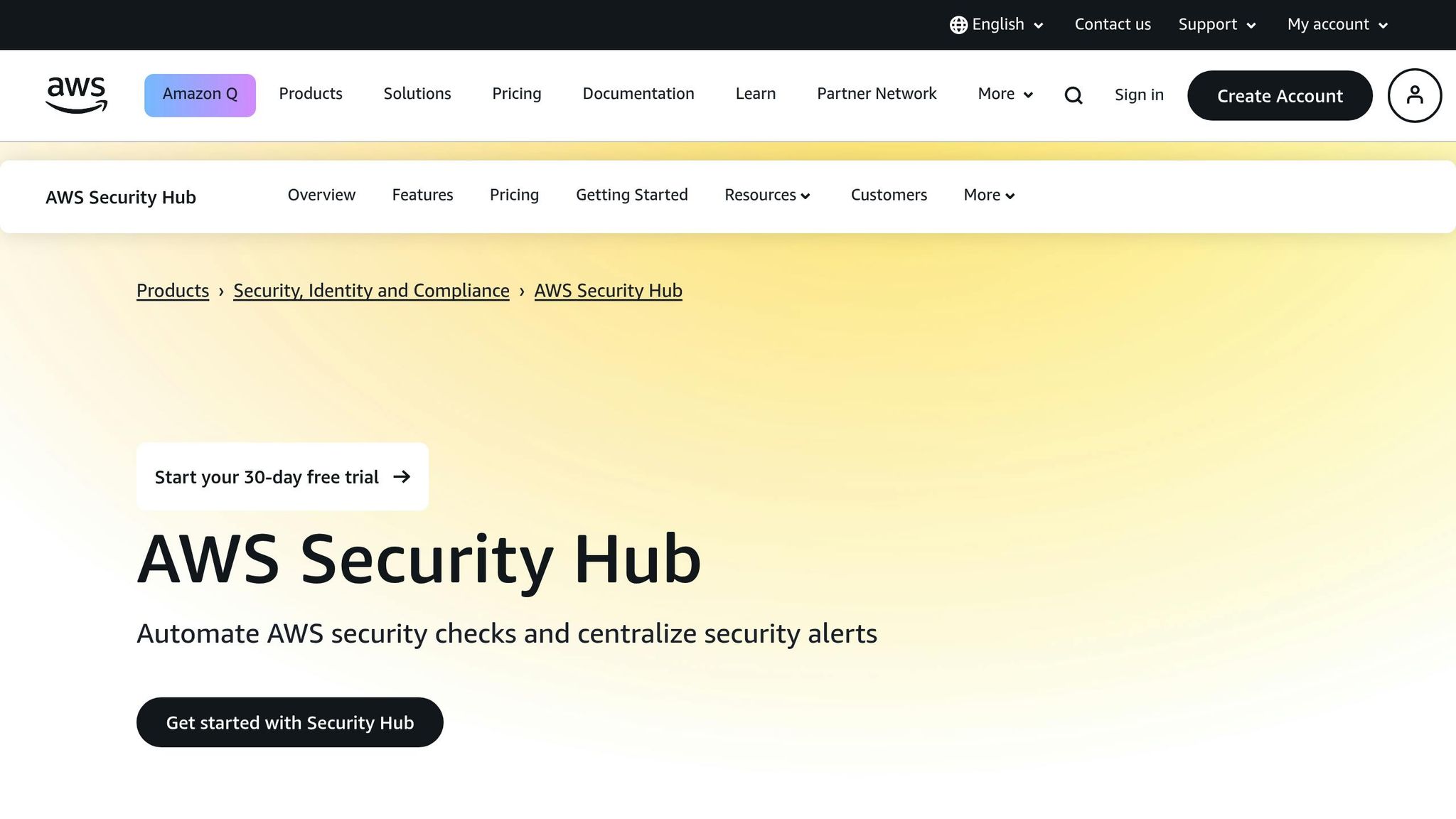 AWS Security Hub
