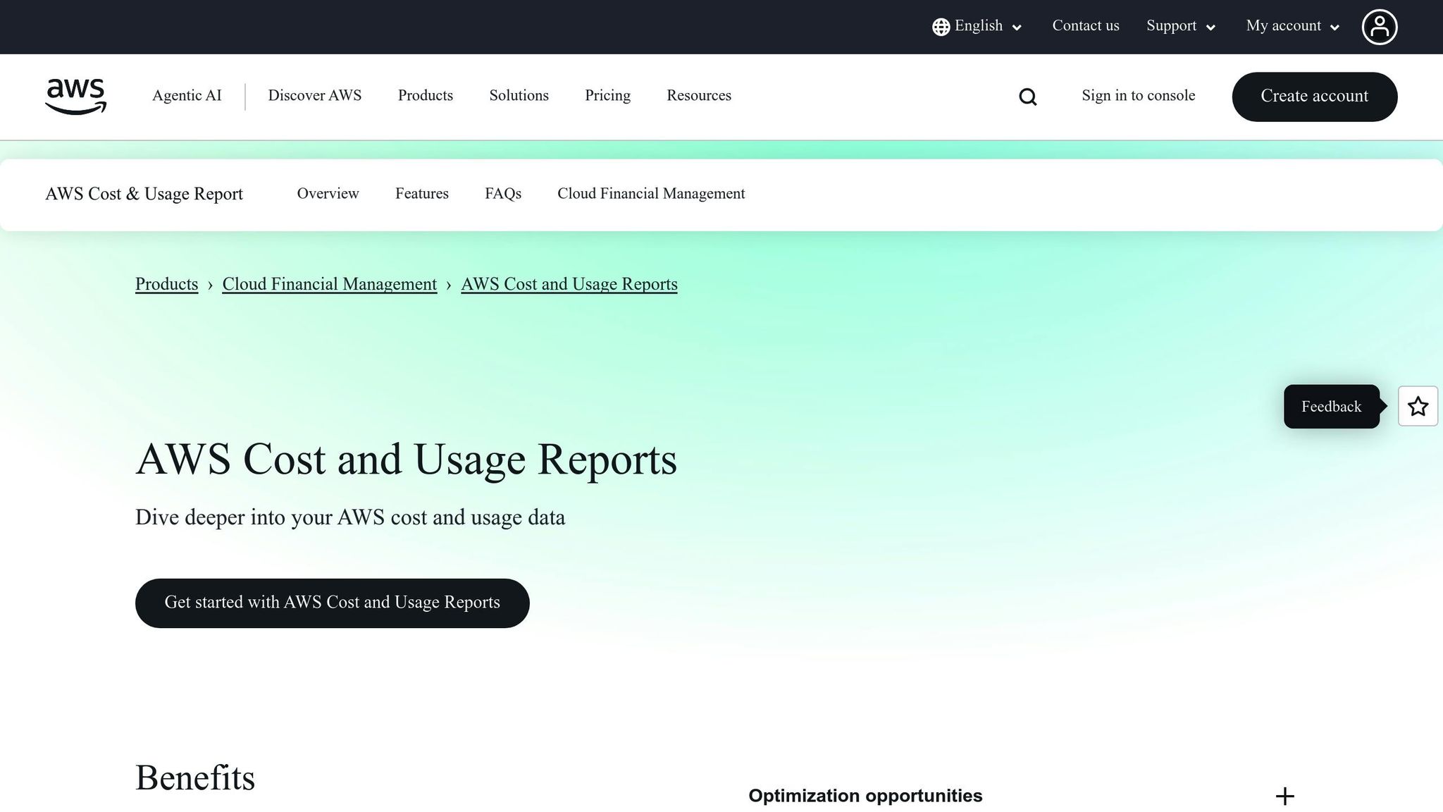 AWS Cost and Usage Reports