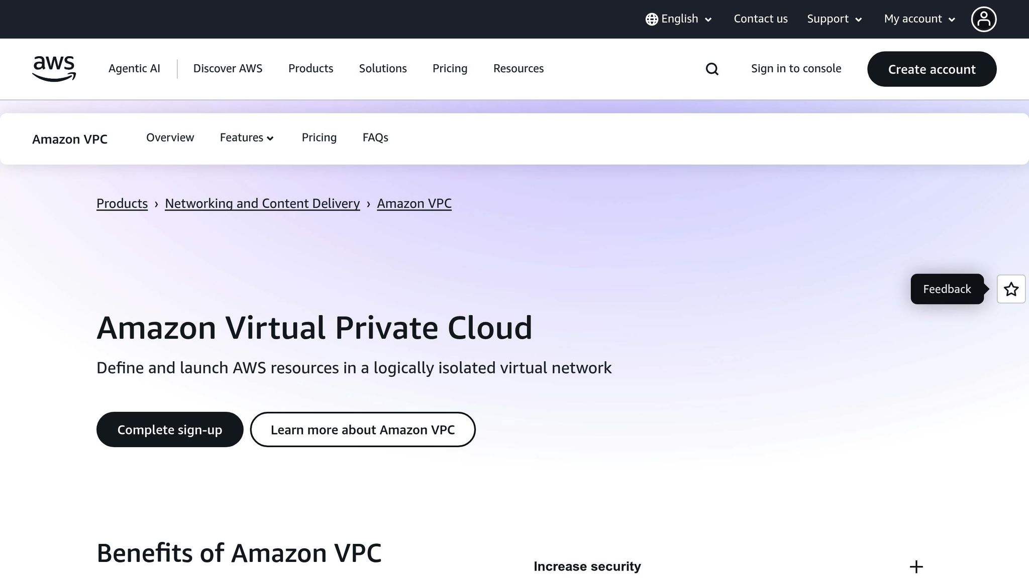 Amazon VPC