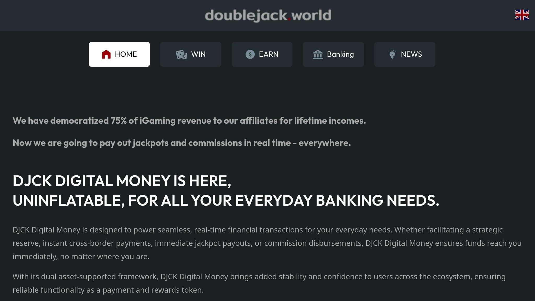 doublejack DJCK Digital Money
