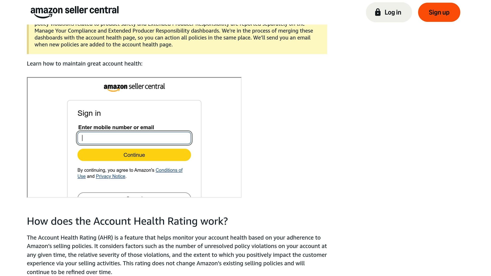 Account Health Dashboard