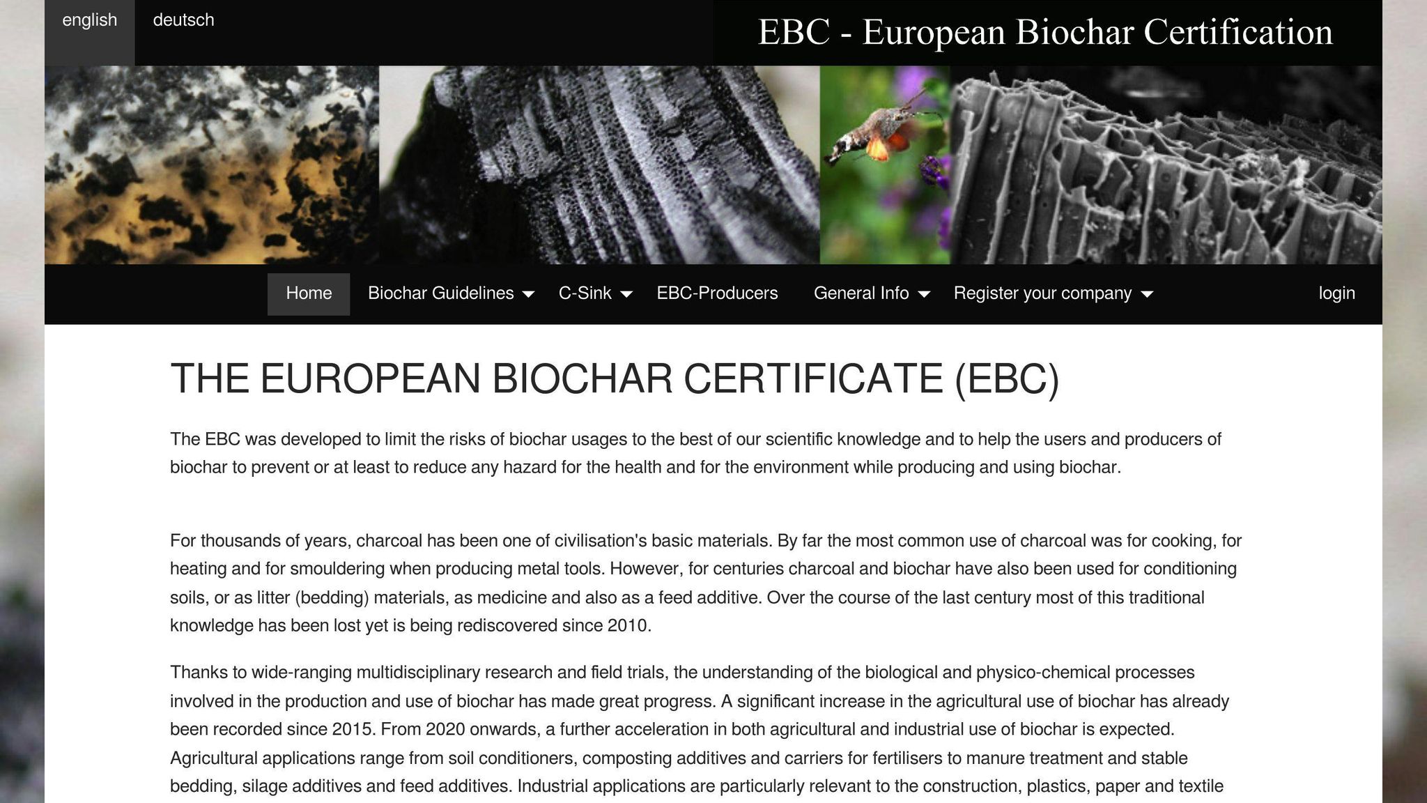 European Biochar Certificate