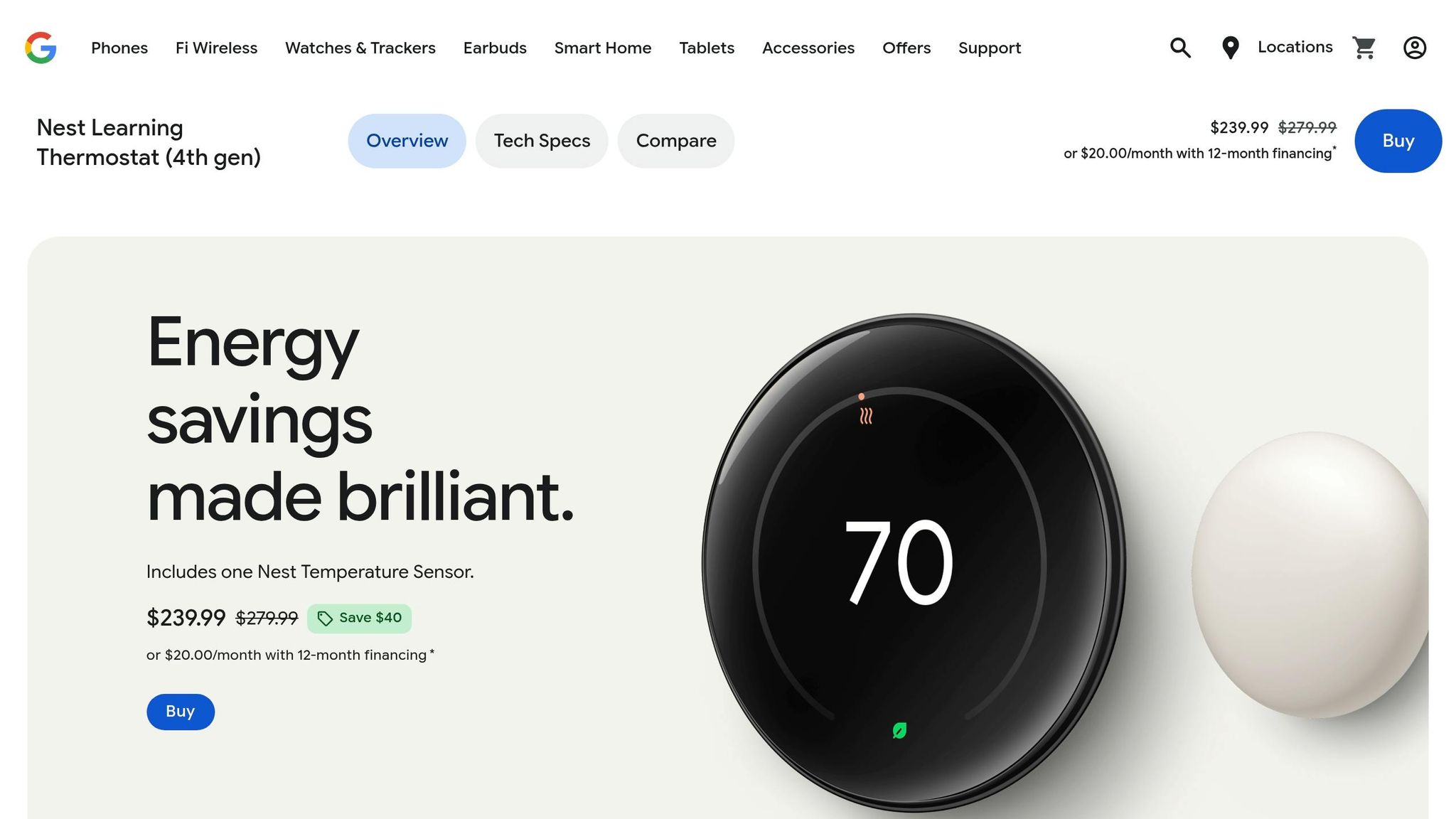 Nest Learning Thermostat