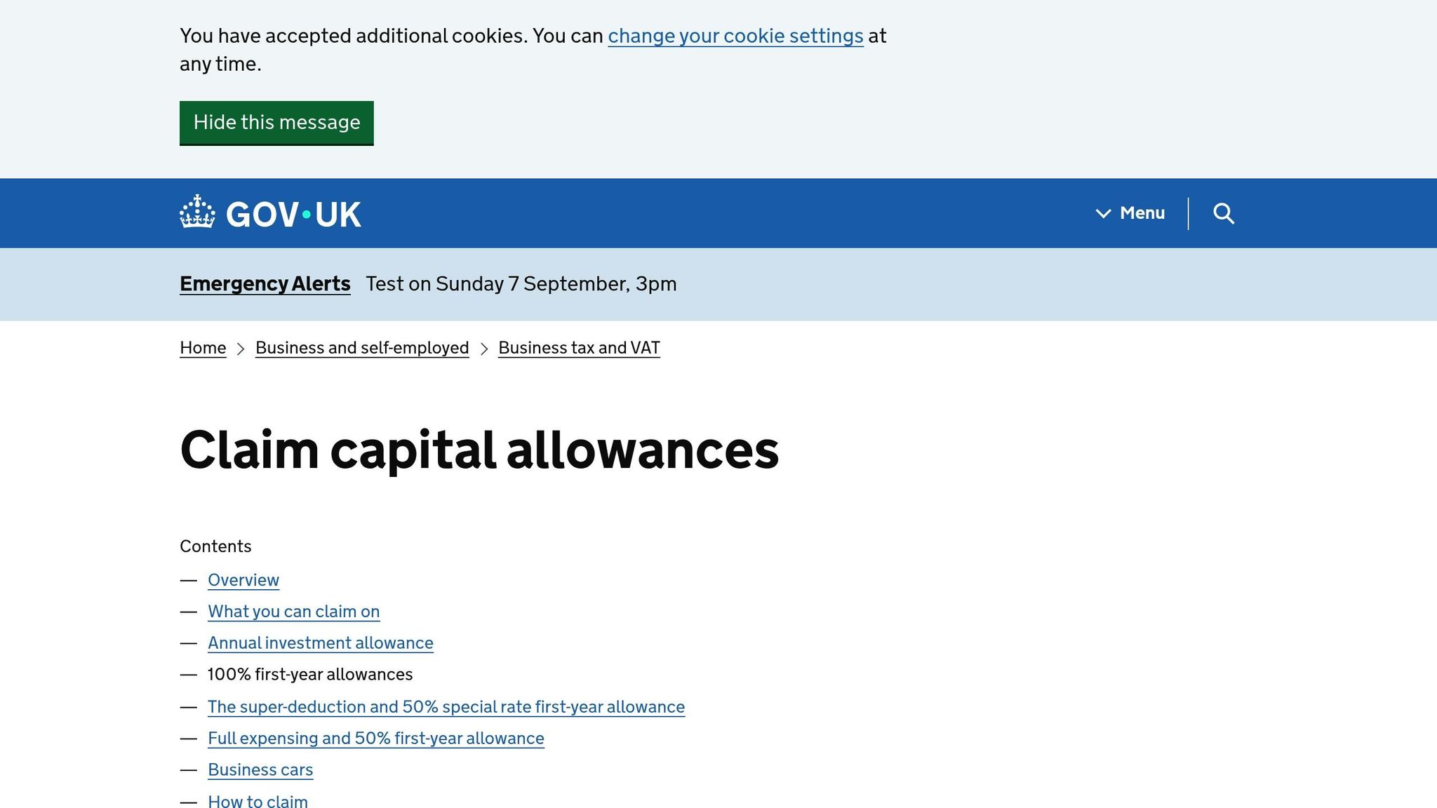 Enhanced Capital Allowances