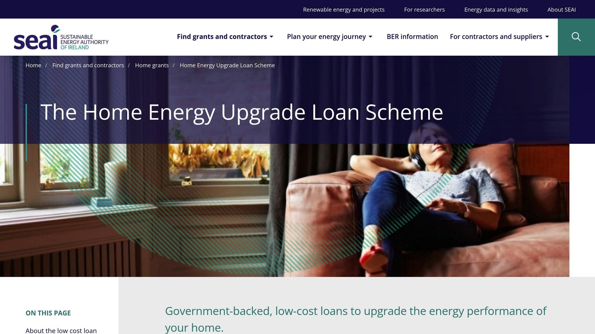 Home Energy Upgrade Loan Scheme
