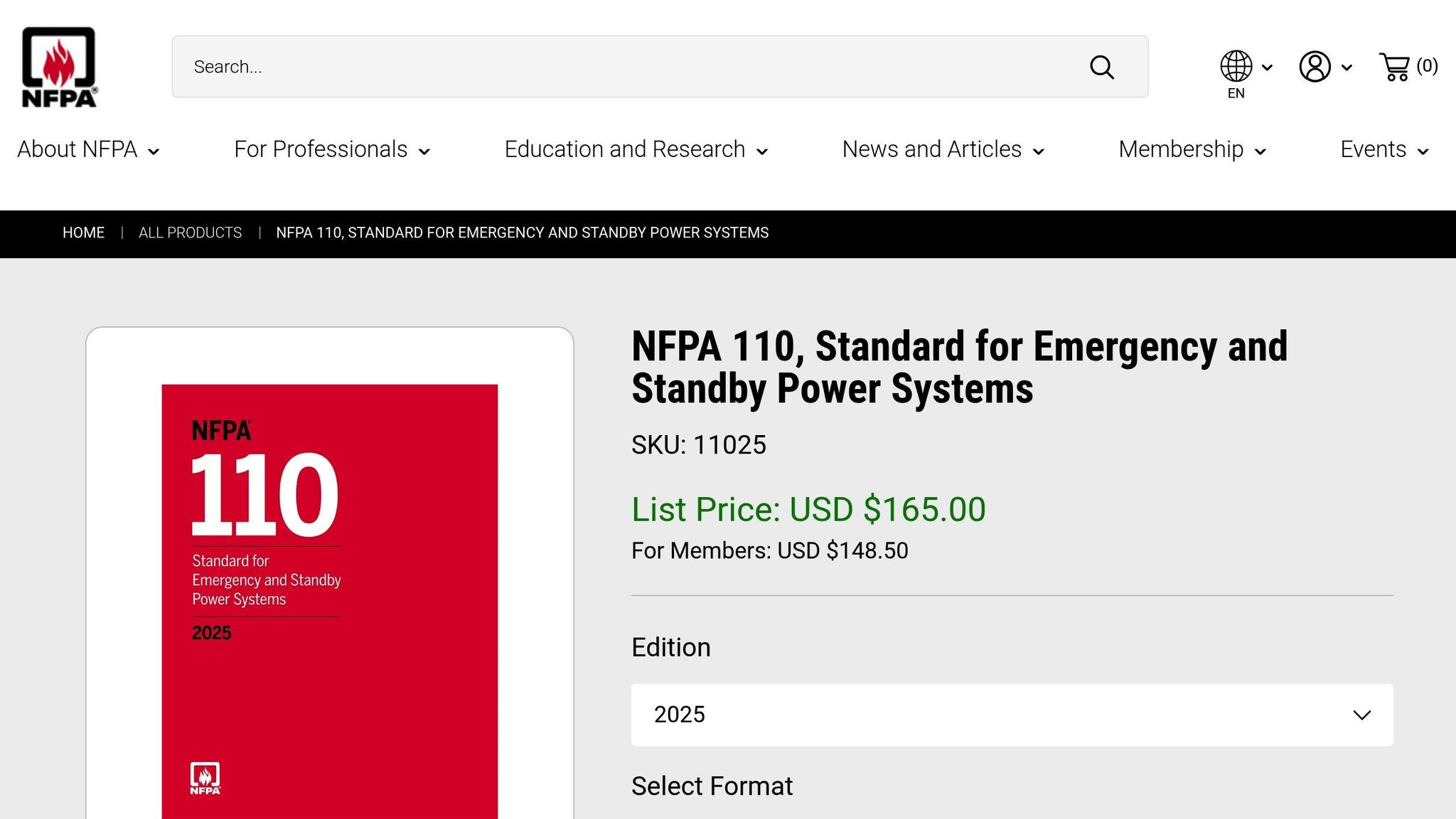 NFPA 110