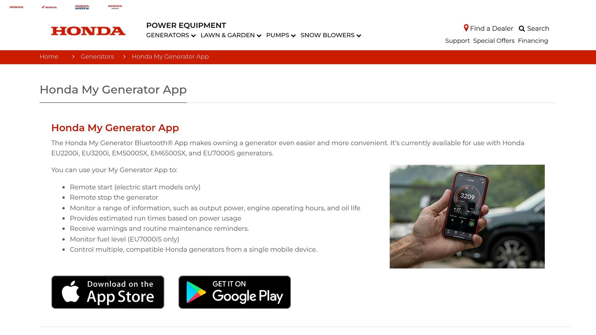 Honda My Generator