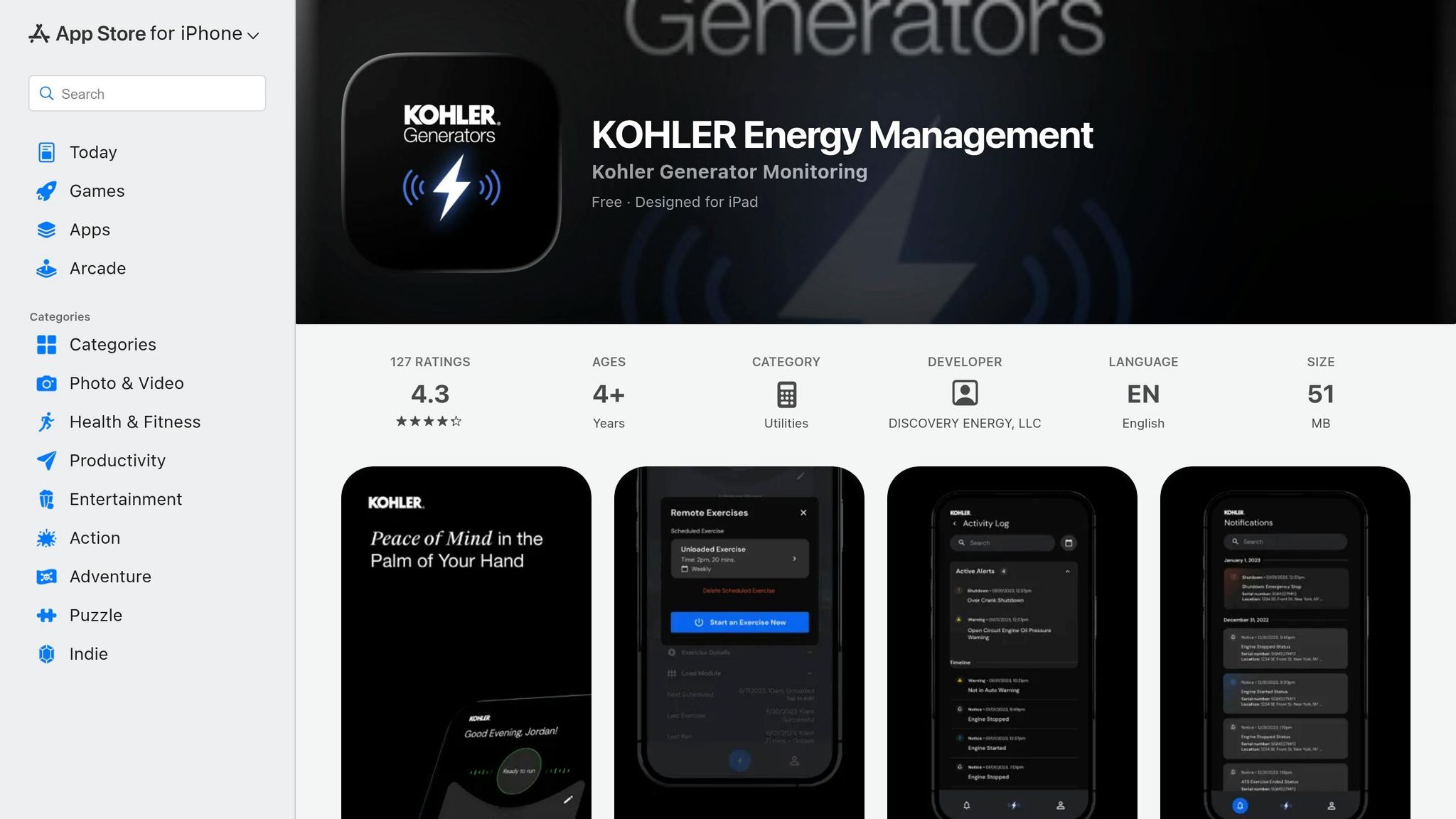 KOHLER Energy Management