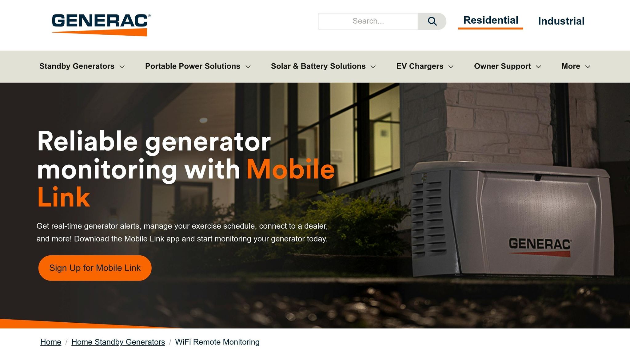 Generac Mobile Link