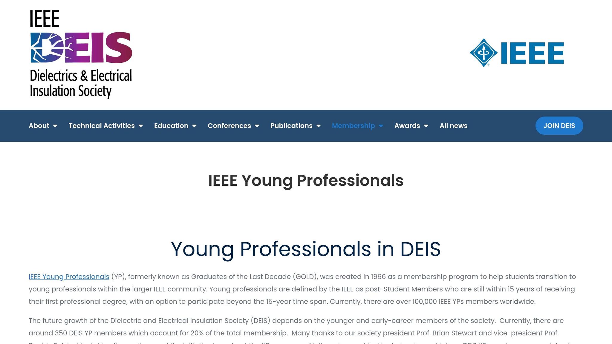 DEIS YP