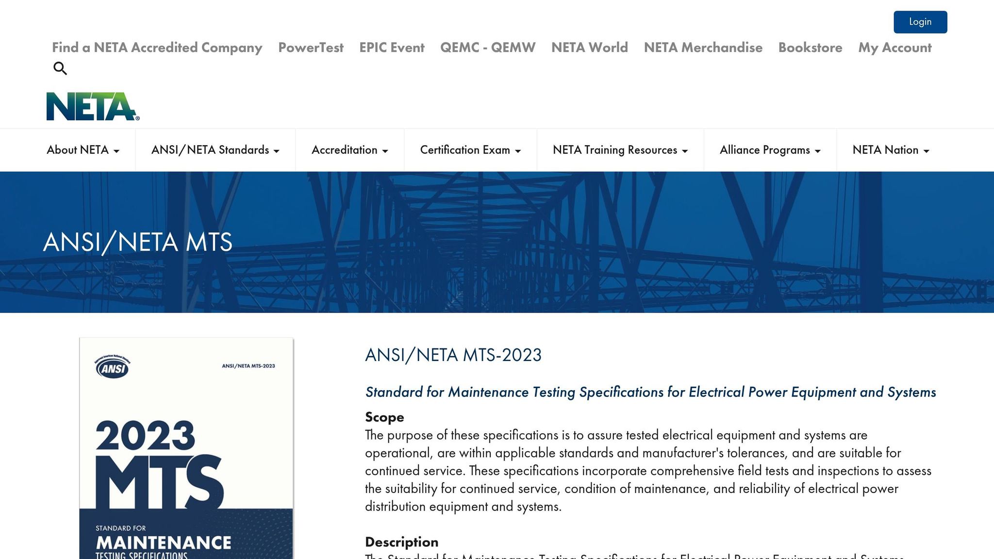ANSI/NETA