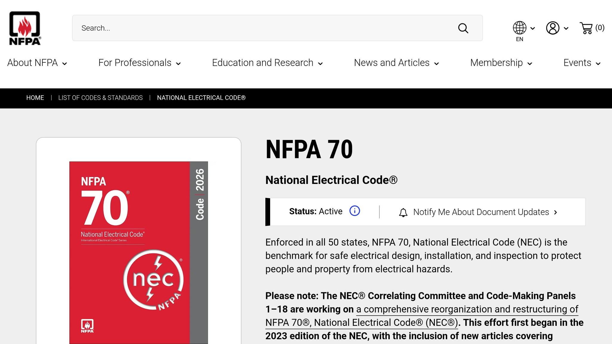 NFPA 70