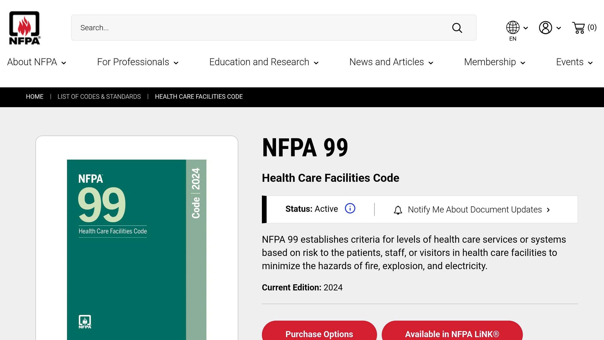 NFPA 99