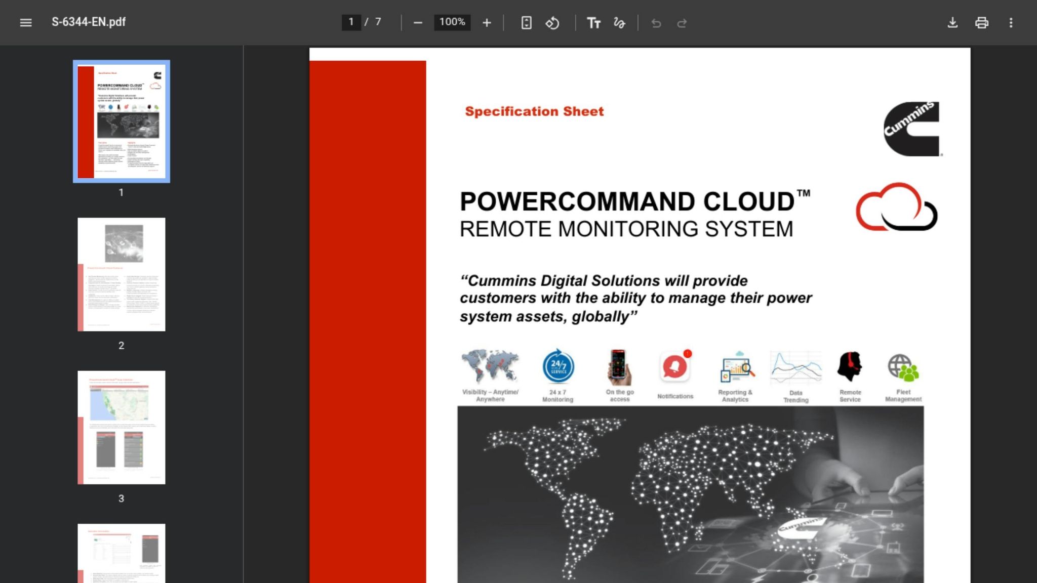 Cummins PowerCommand Cloud