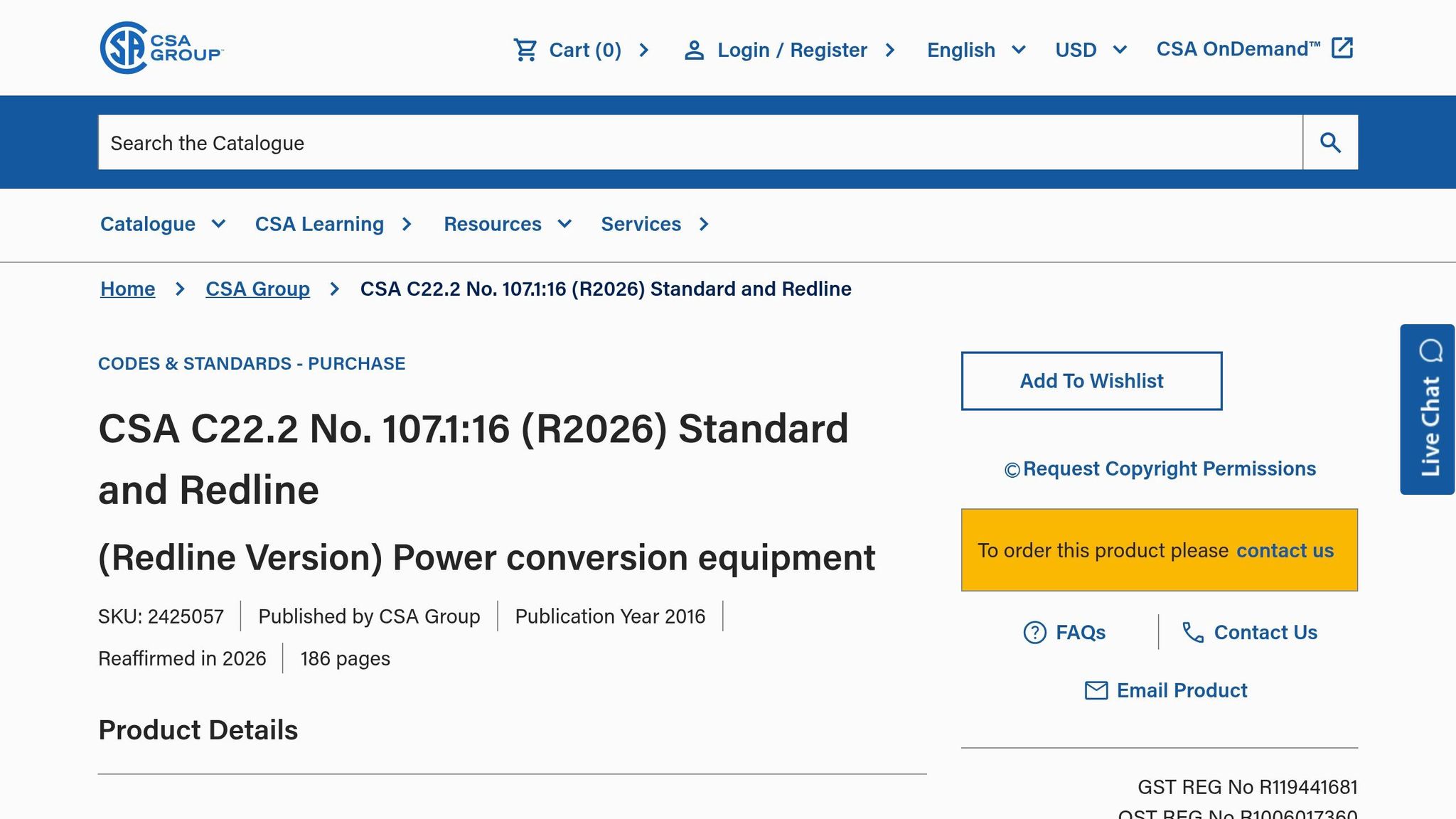 CSA C22.2 No. 107.1