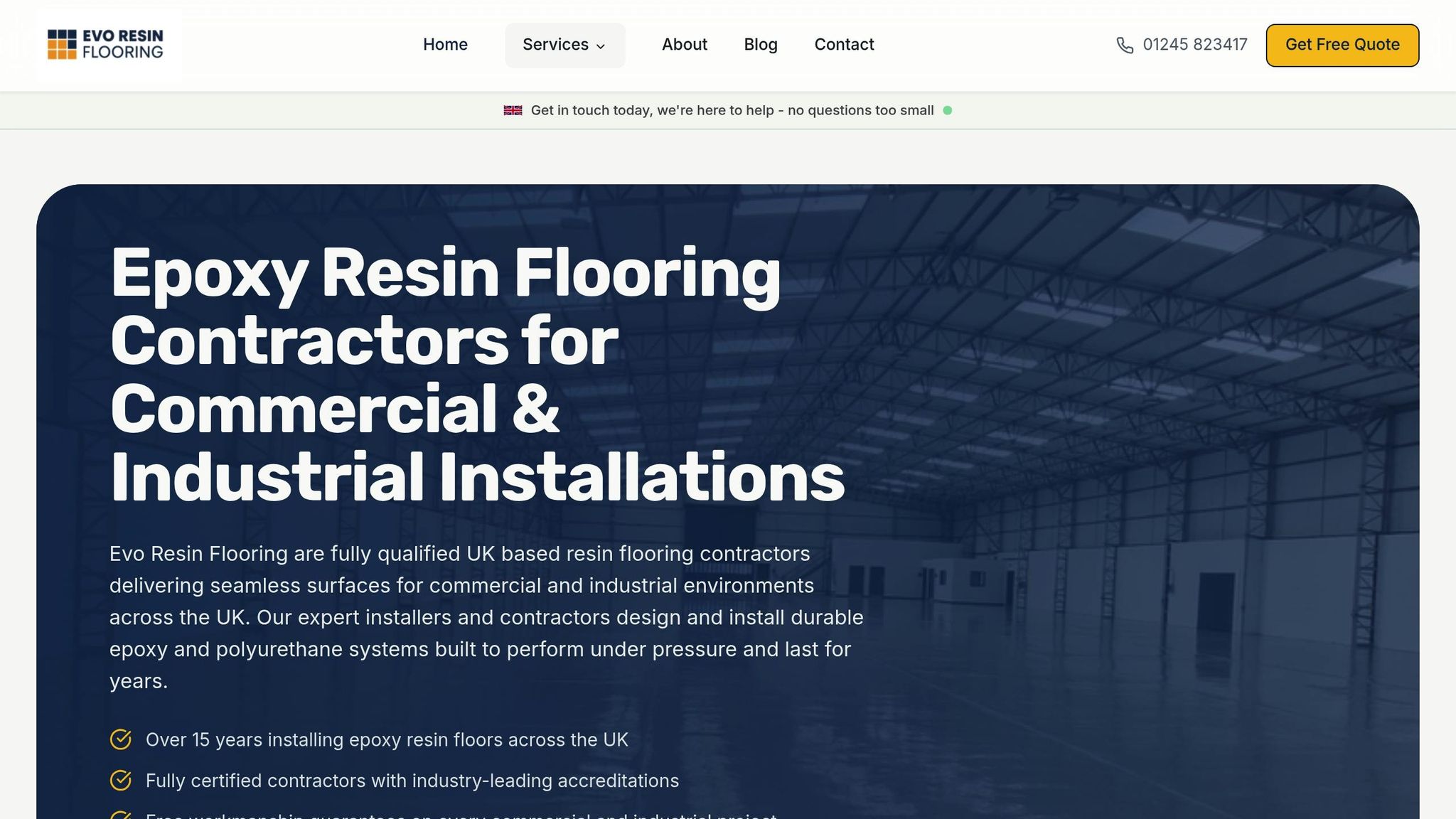 Evo Resin Flooring