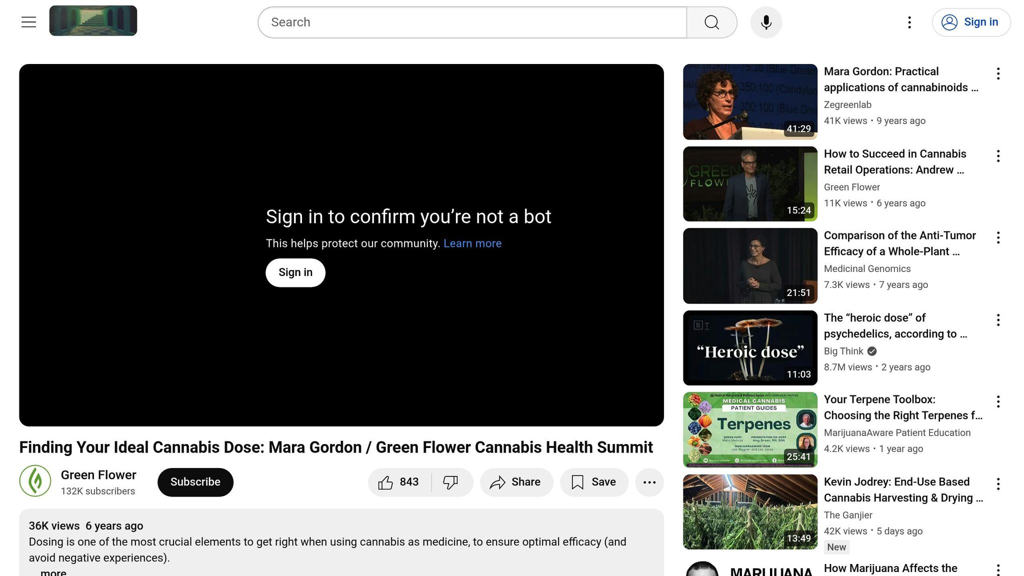 Green Flower Cannabis Health Summit