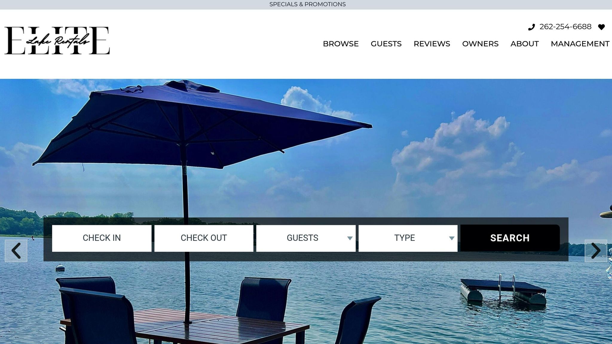 Elite Lake Rentals