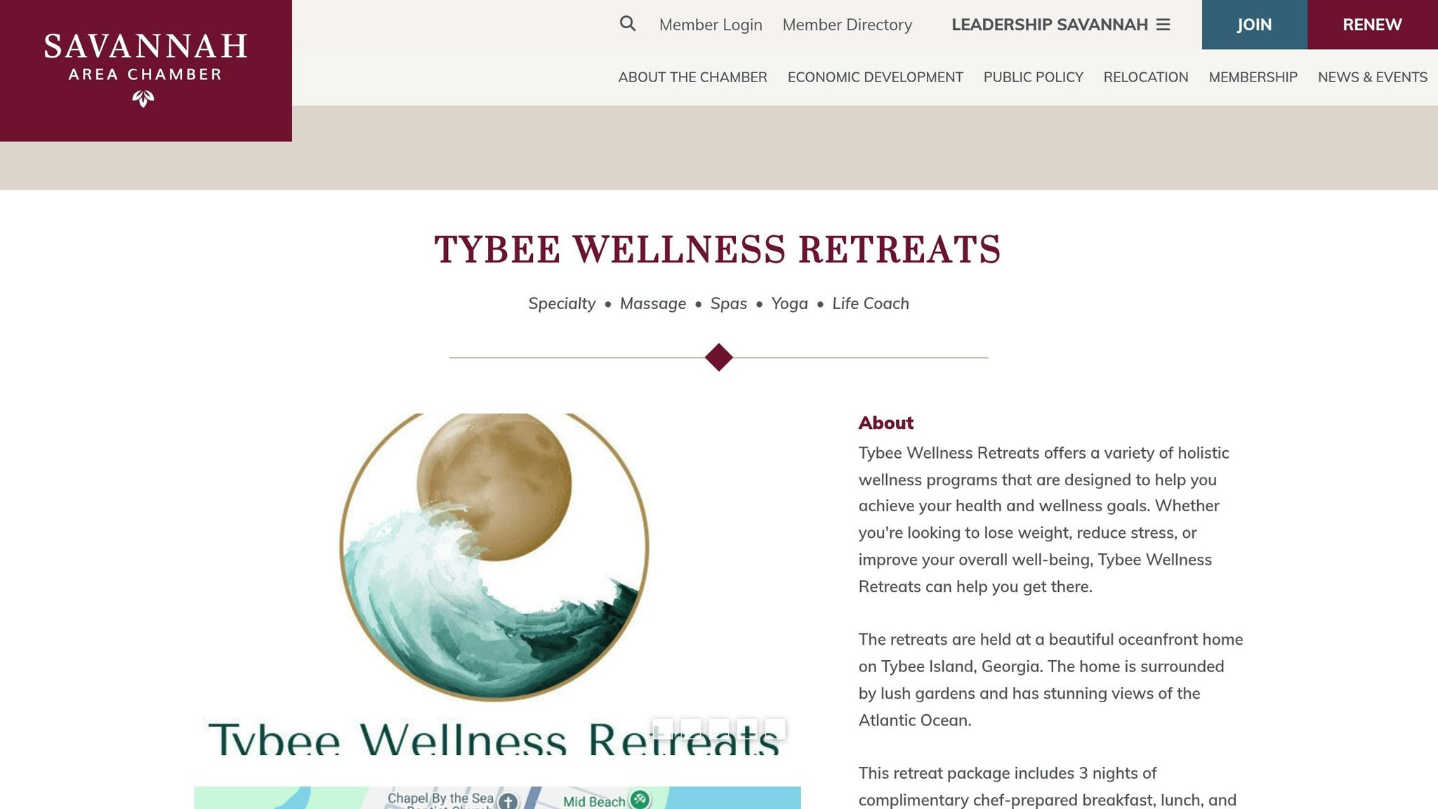 Tybee Wellness Retreats