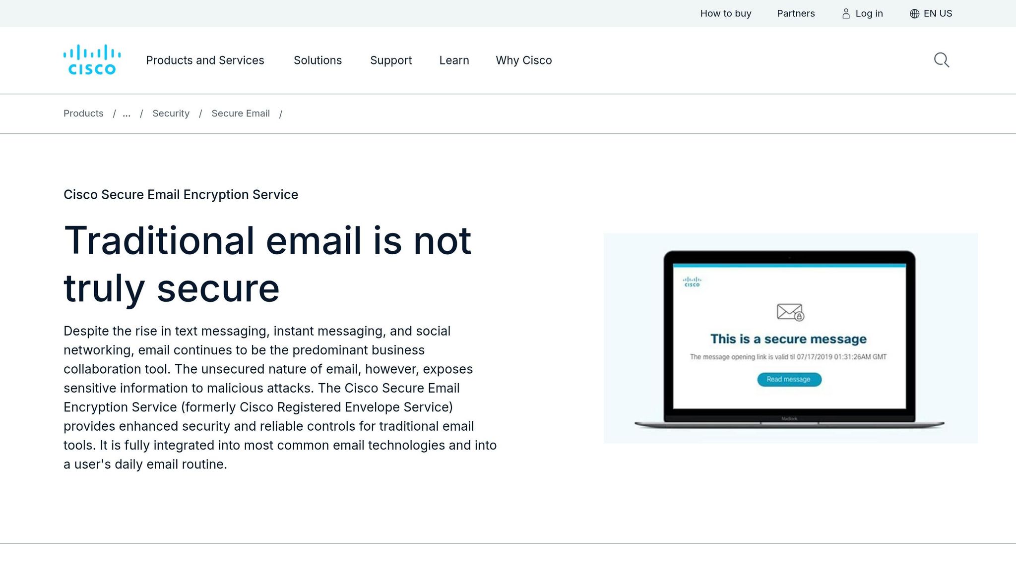 Cisco Secure Email Encryption