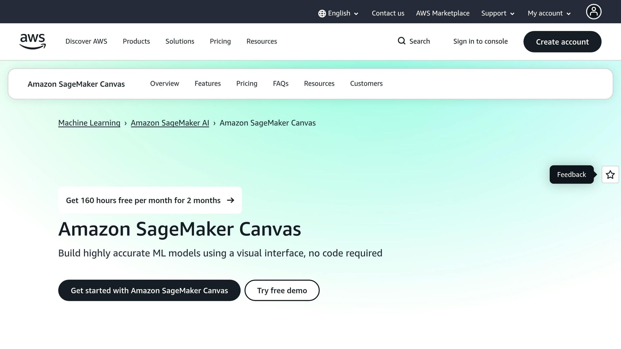 SageMaker Canvas