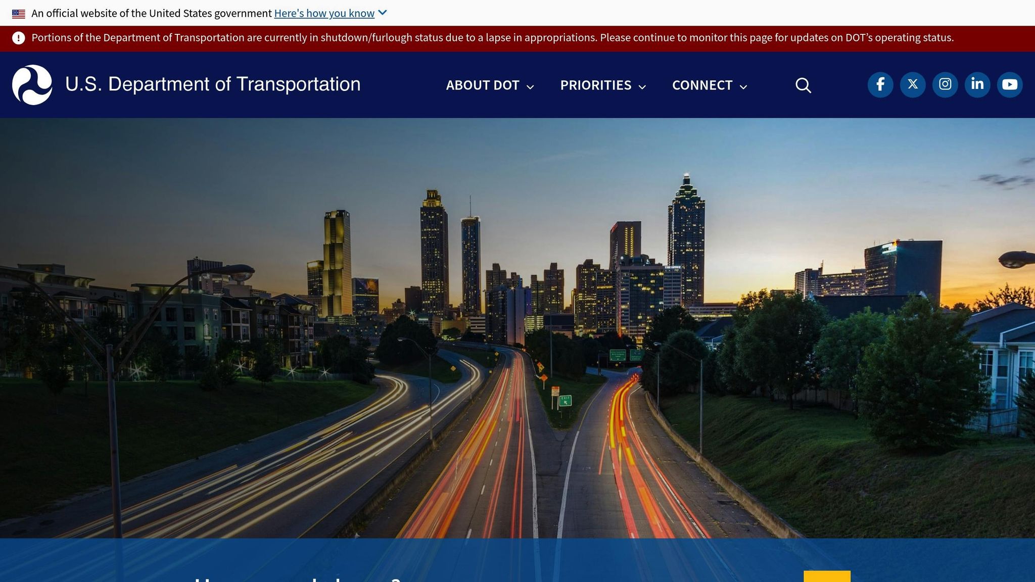 Department of Transportation