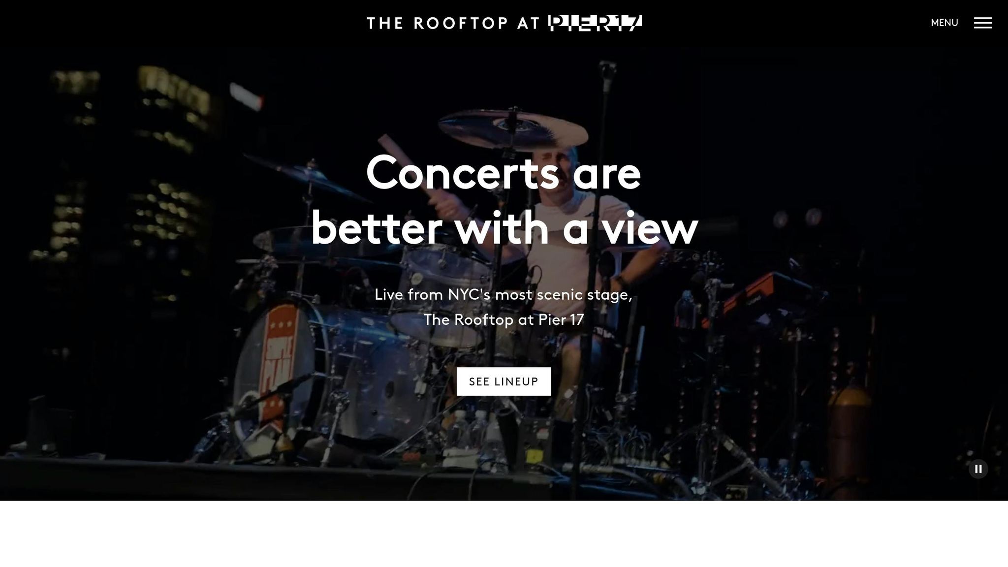 The Rooftop at Pier 17