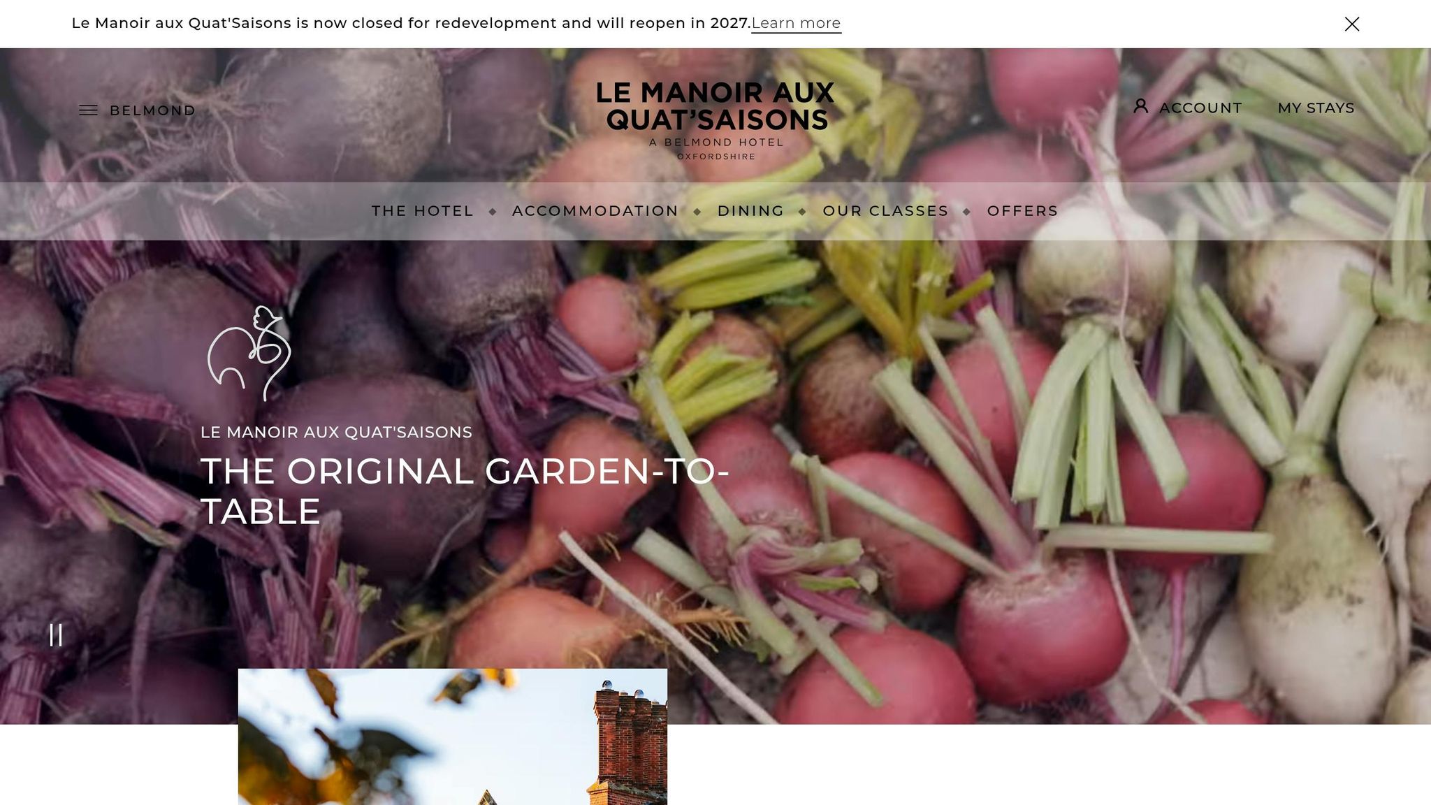 Belmond Le Manoir aux Quat'Saisons