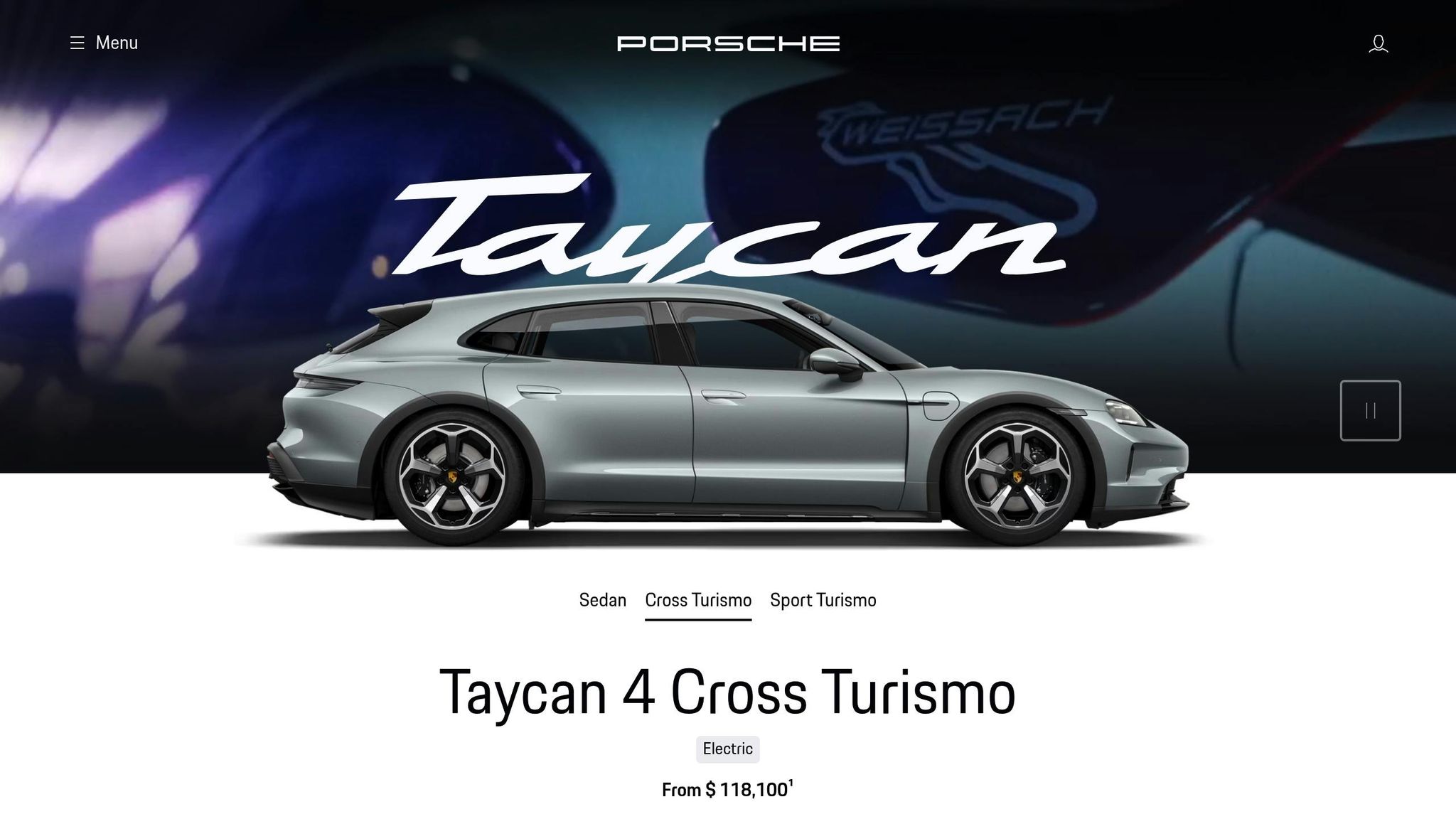 Porsche Taycan 4 Cross Turismo