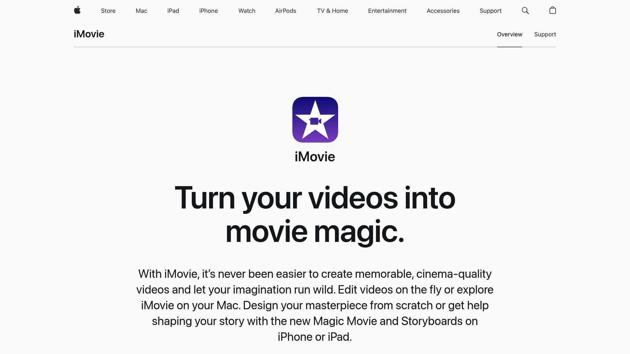 iMovie