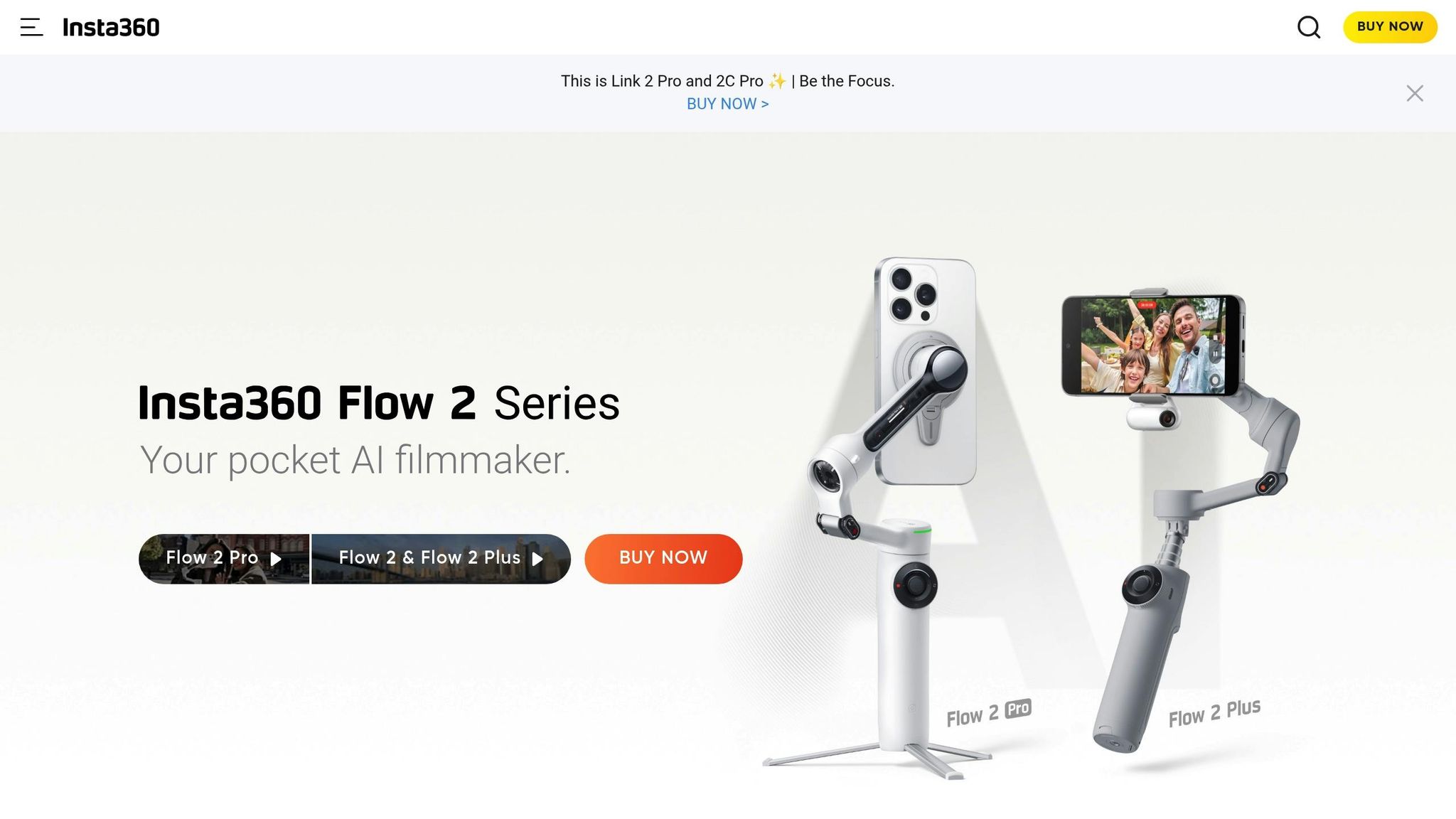 Insta360 Flow 2 Pro
