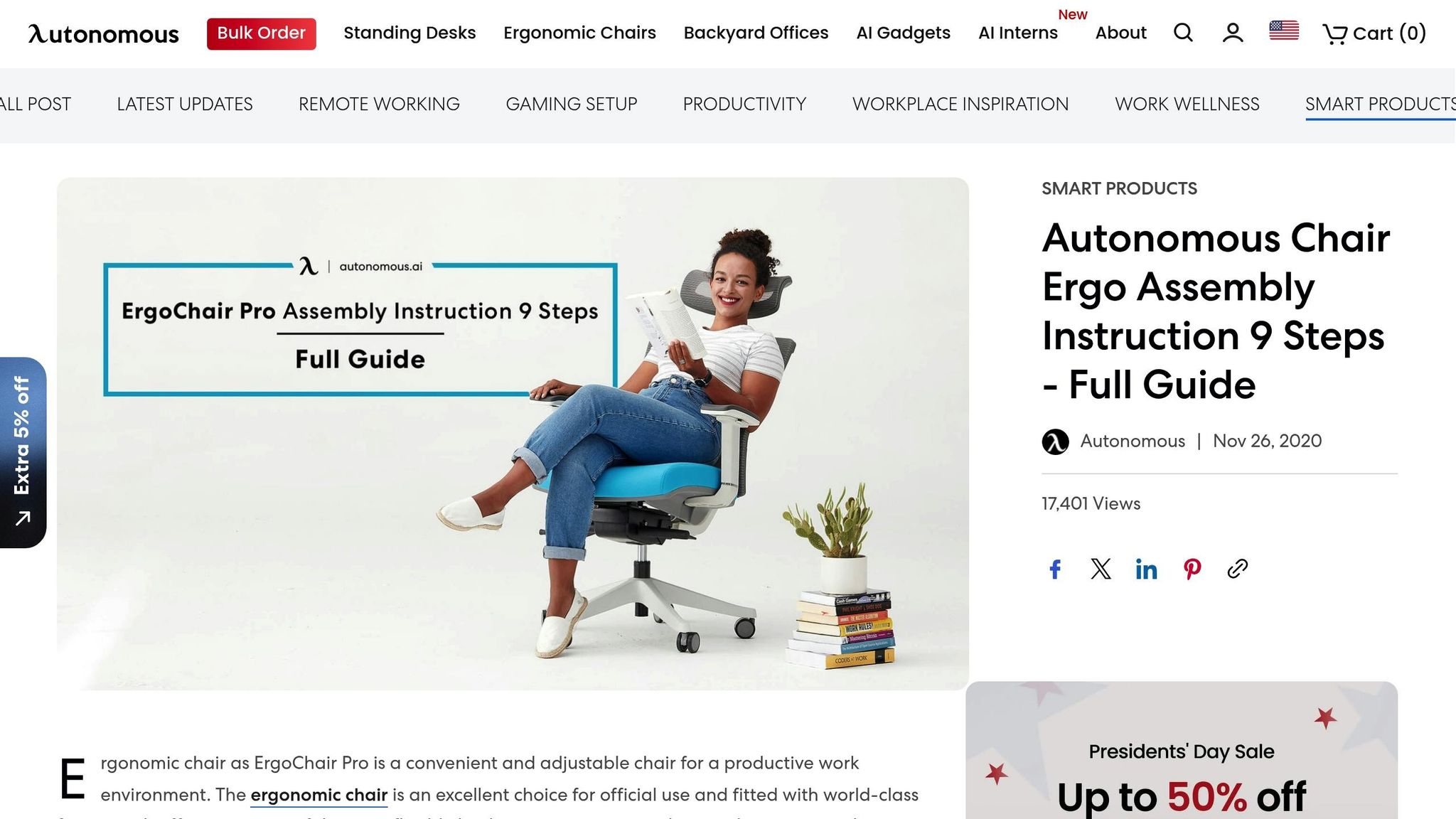 Autonomous Ergo Chair 2