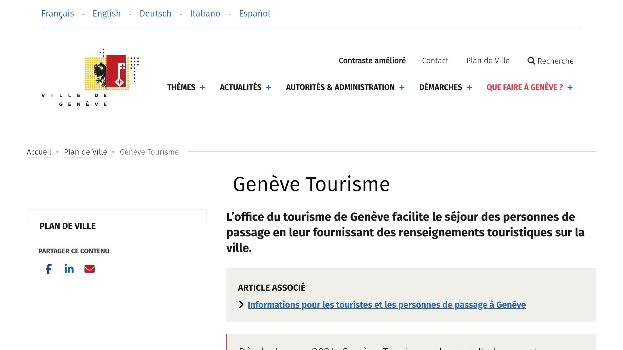 Geneva Tourism