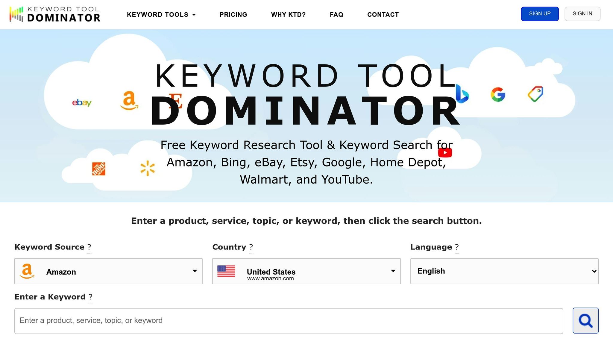 Keyword Tool Dominator