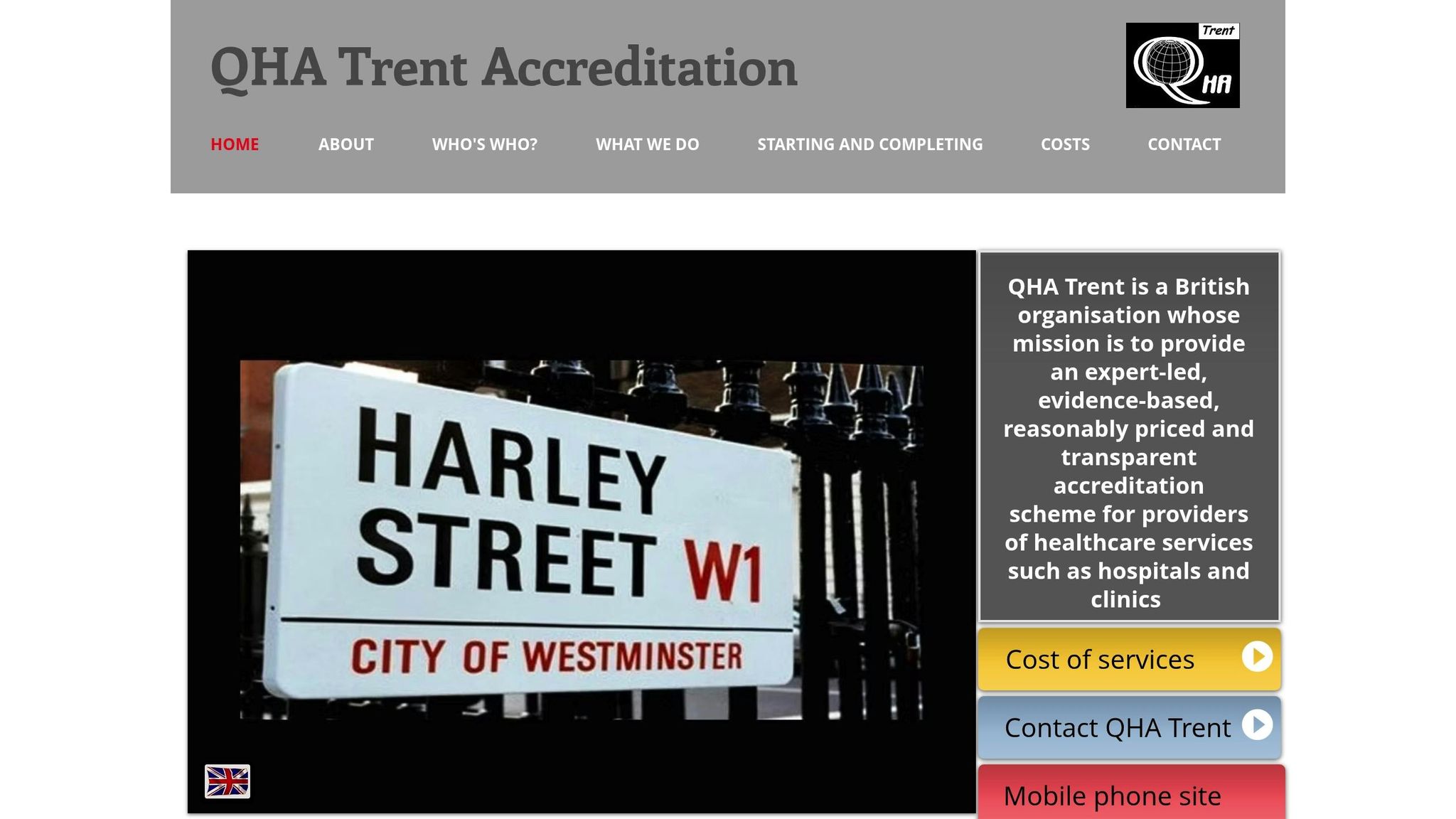 QHA Trent Accreditation