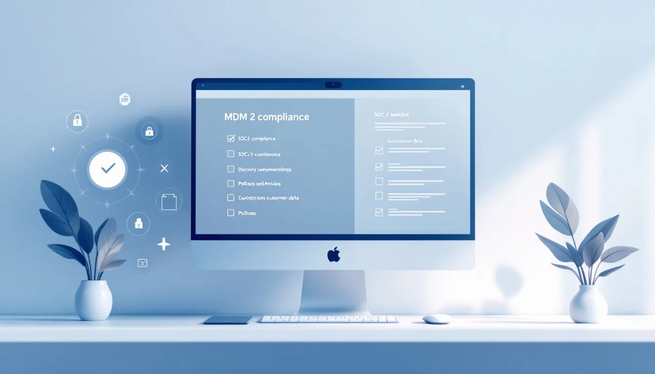 MDM Compliance Guide: SOC 2 Checklist, Policies