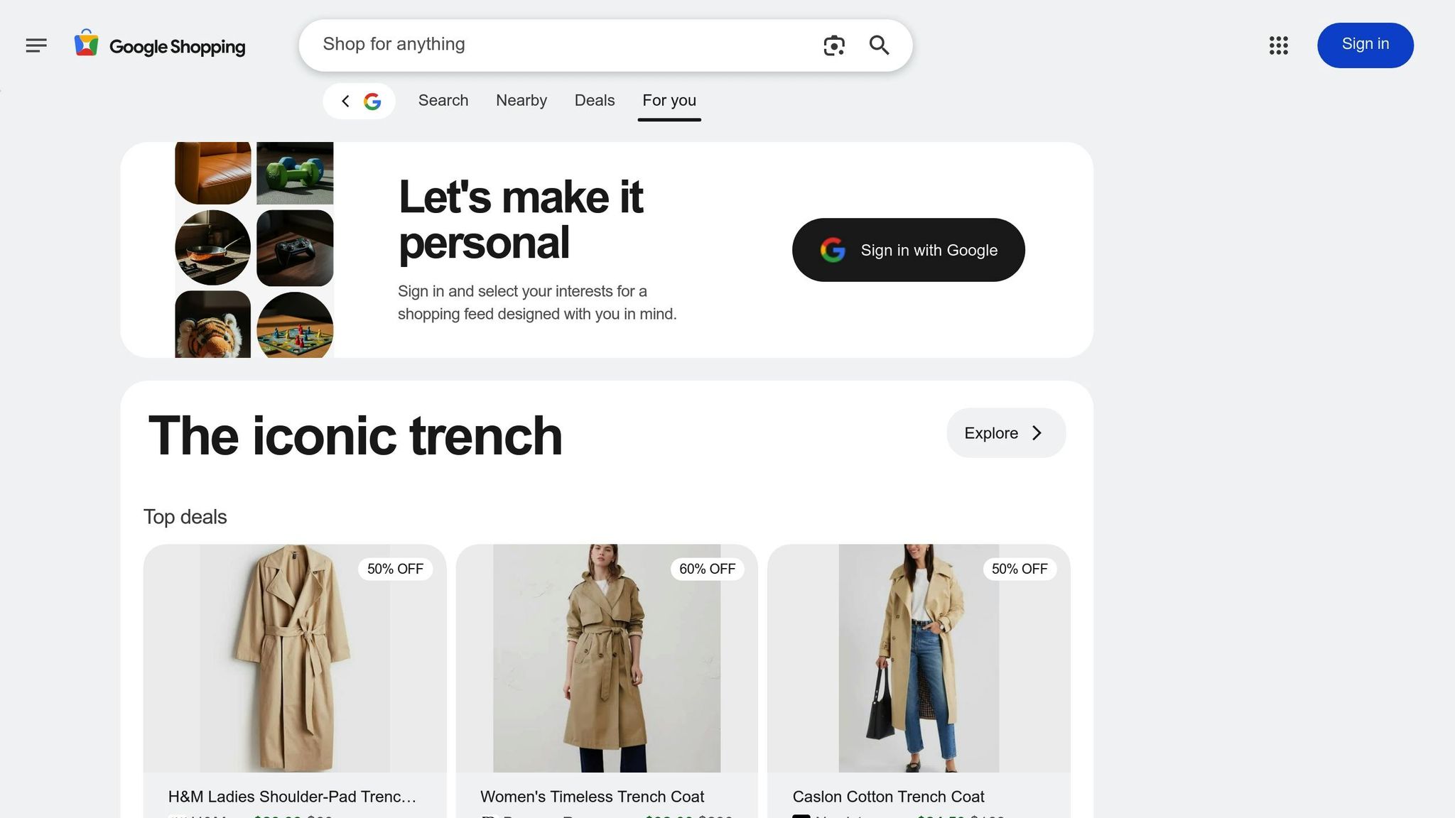 Google Shopping