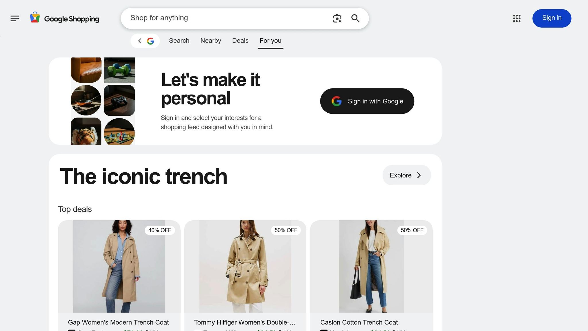 Google Shopping