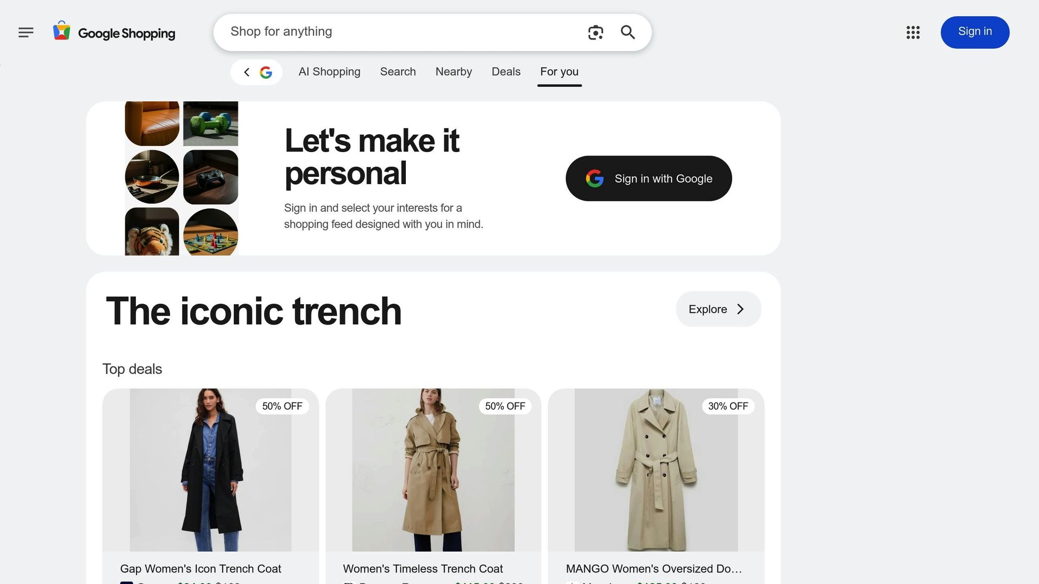Google Shopping